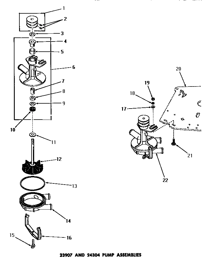 03 - 23907 & 24304 PUMP ASSEMBLIES