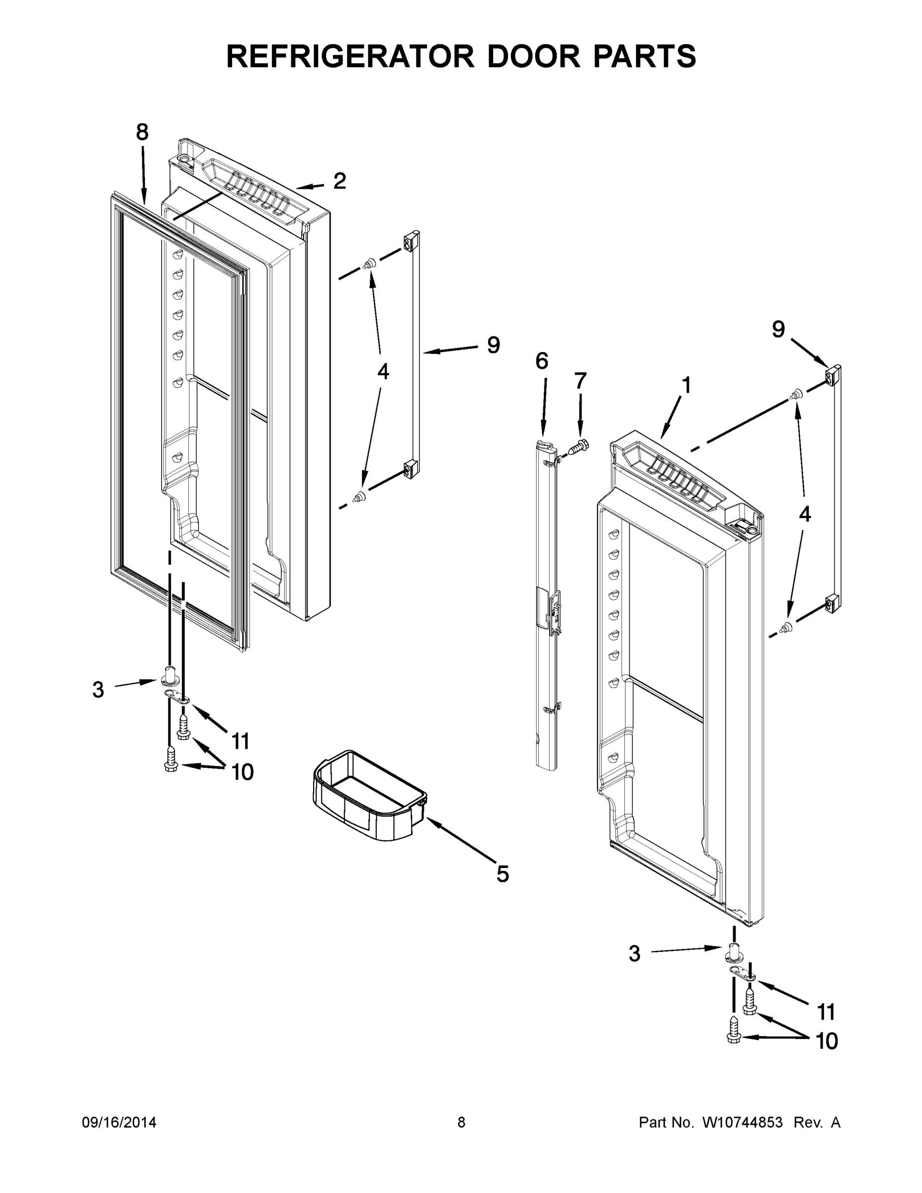 05 - REFRIGERATOR DOOR PARTS