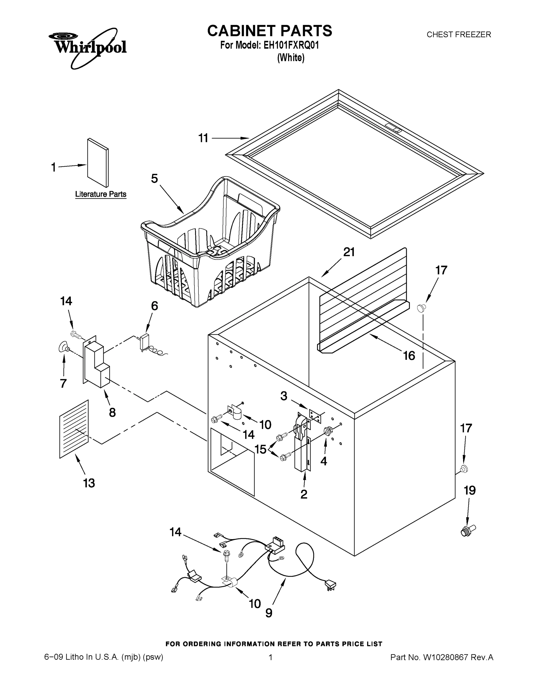 01 - CABINET PARTS