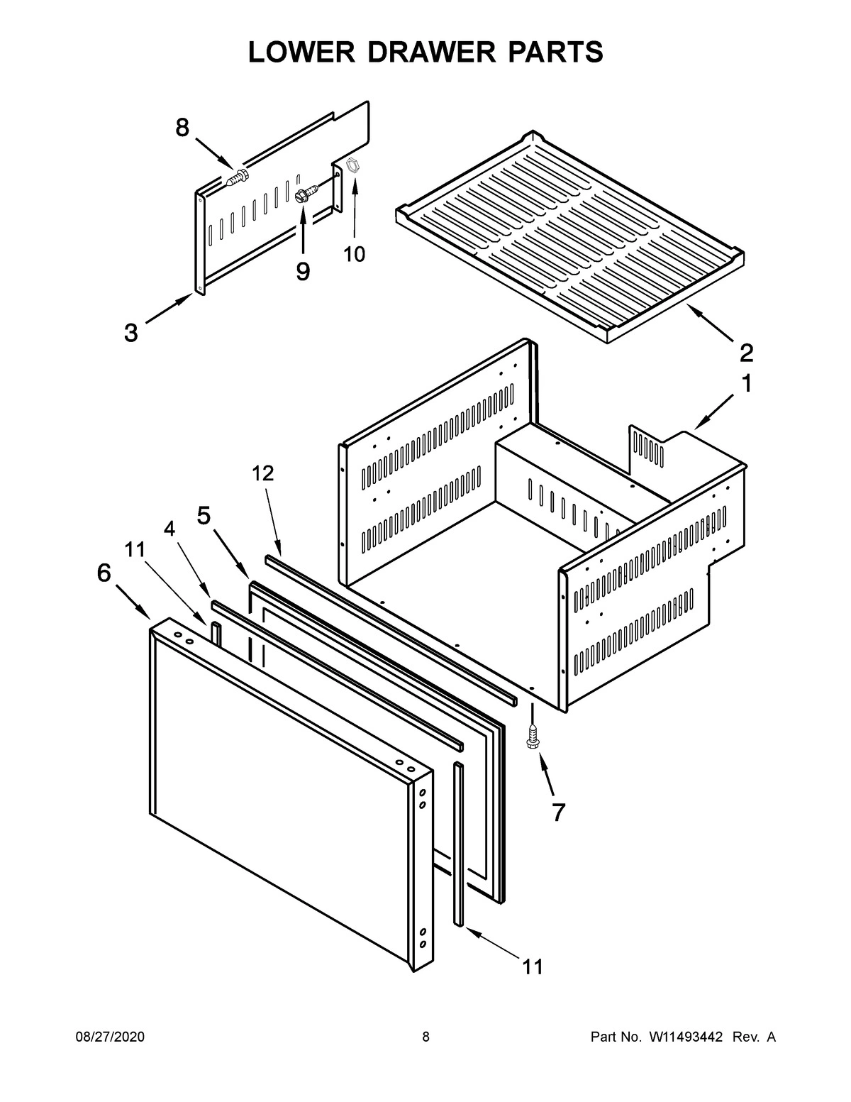 05 - LOWER DRAWER PARTS