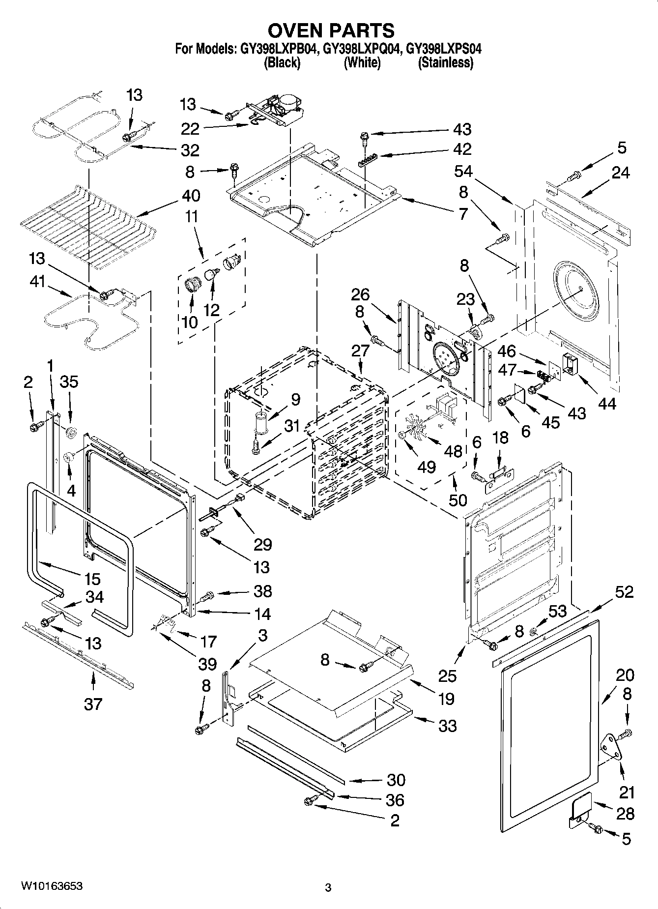 03 - OVEN PARTS