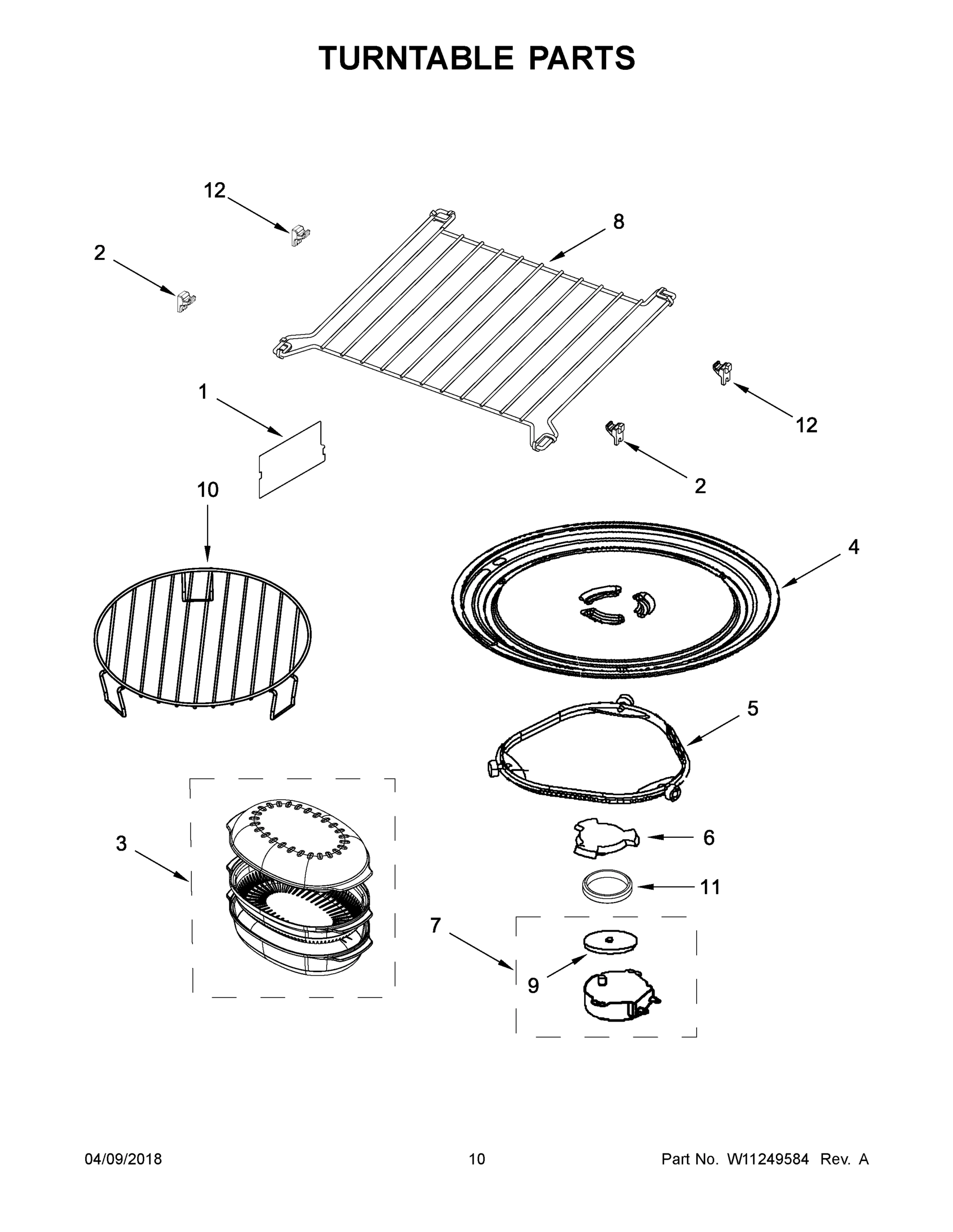06 - TURNTABLE PARTS