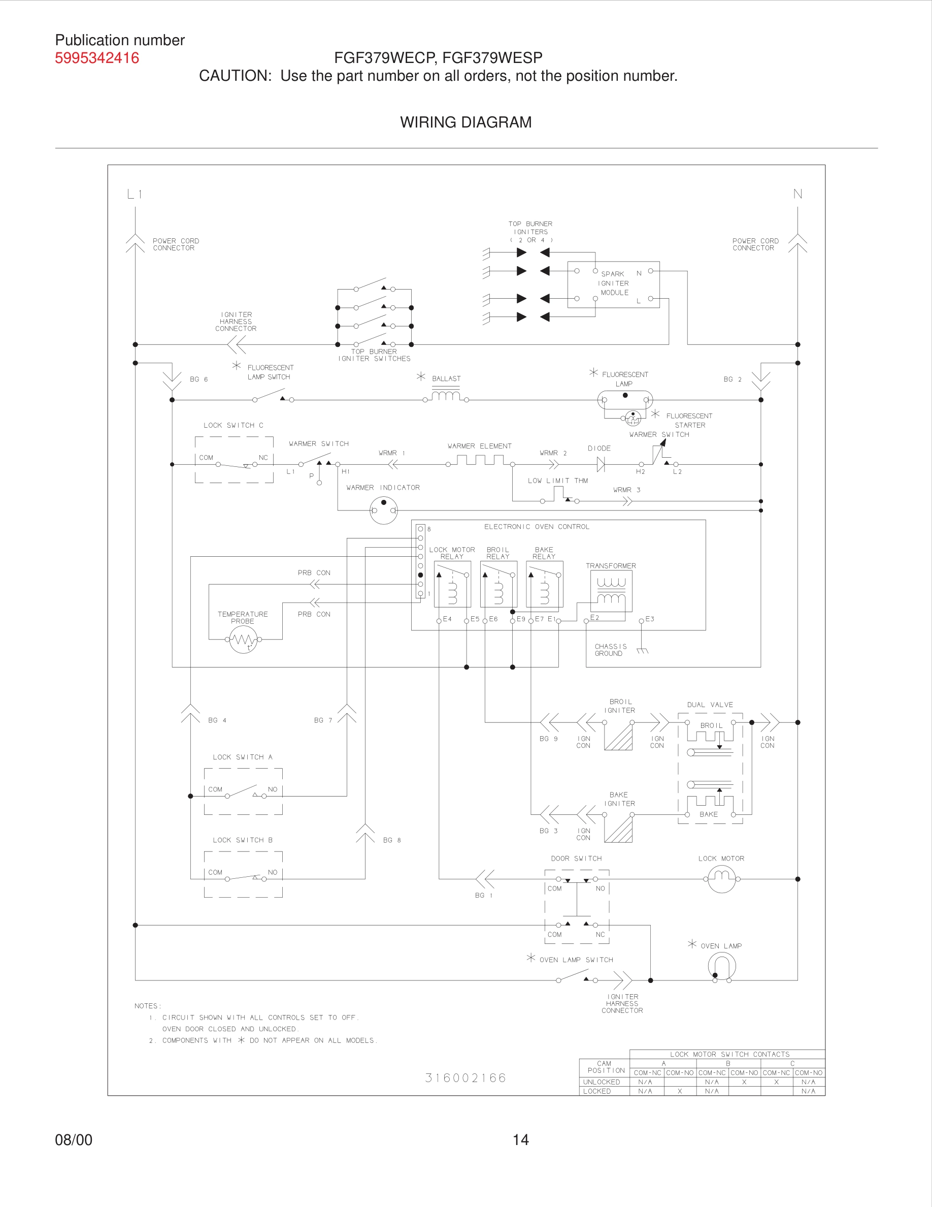 14 - WIRING DIAGRAM
