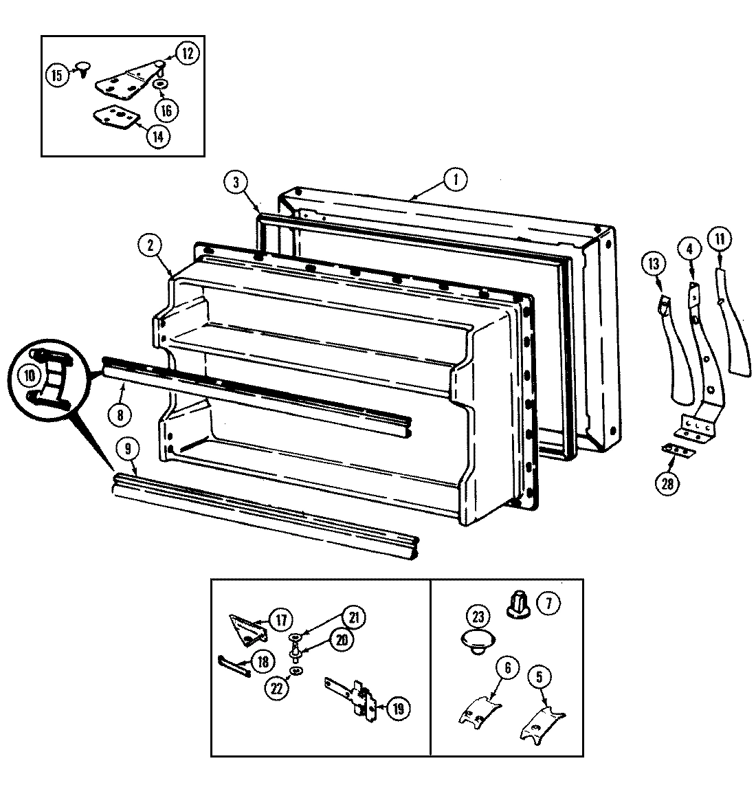 02 - FREEZER DOOR