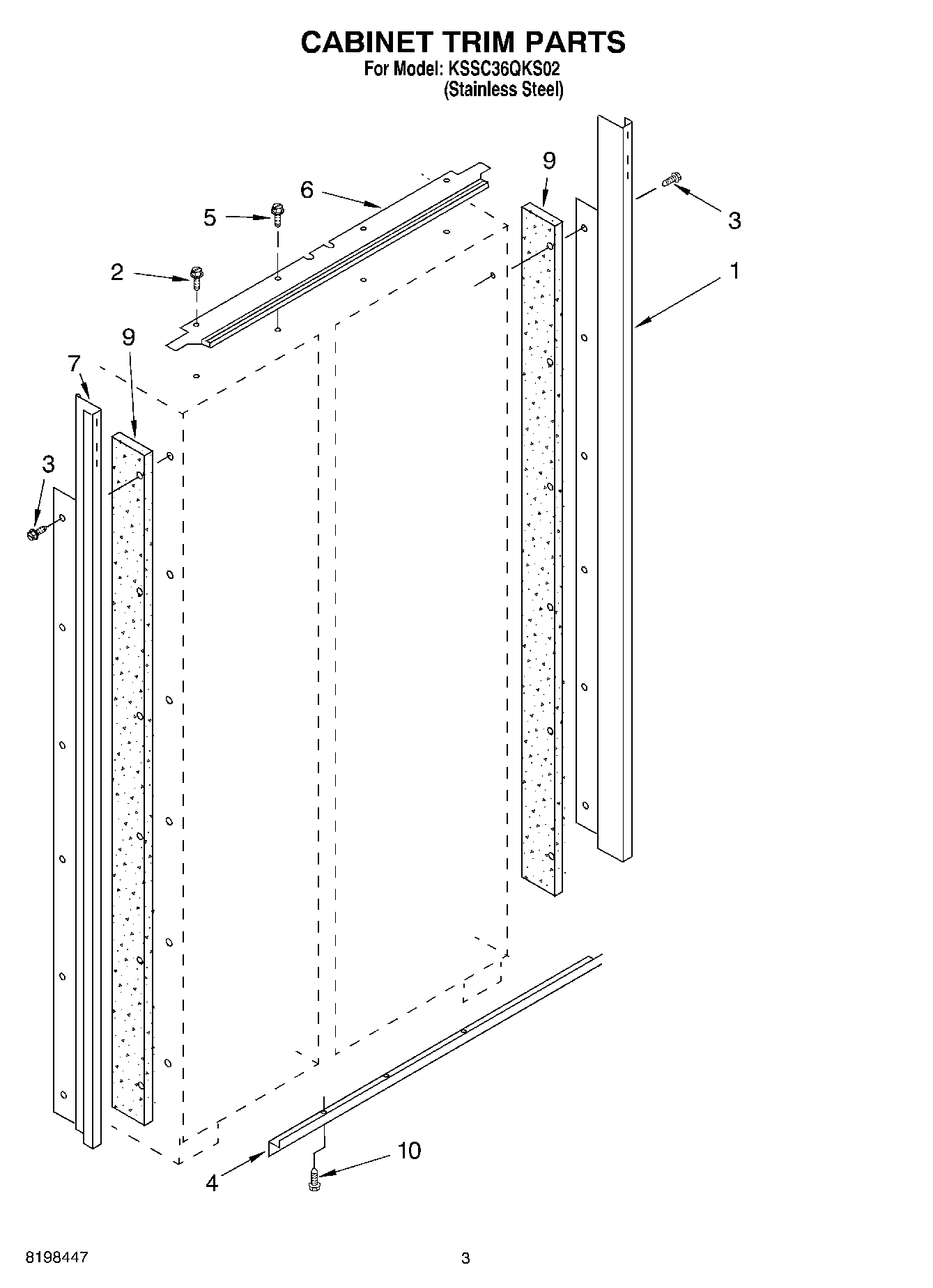 02 - CABINET TRIM PARTS