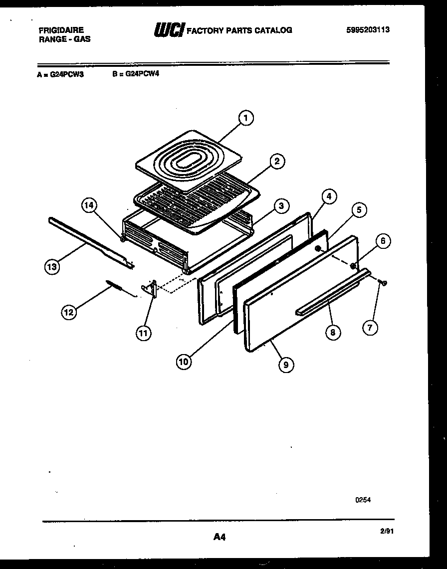 04 - BROILER DRAWER PARTS
