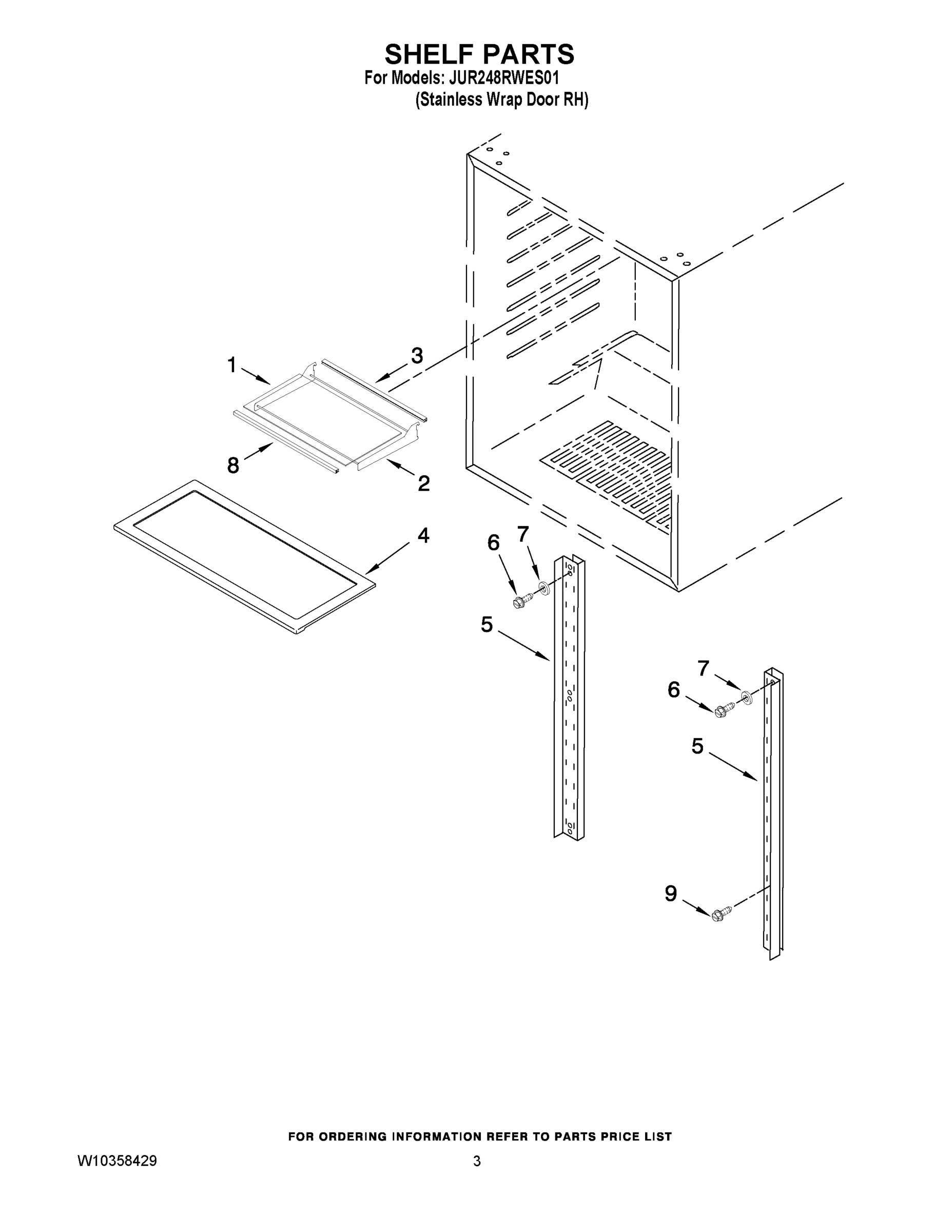 02 - SHELF PARTS
