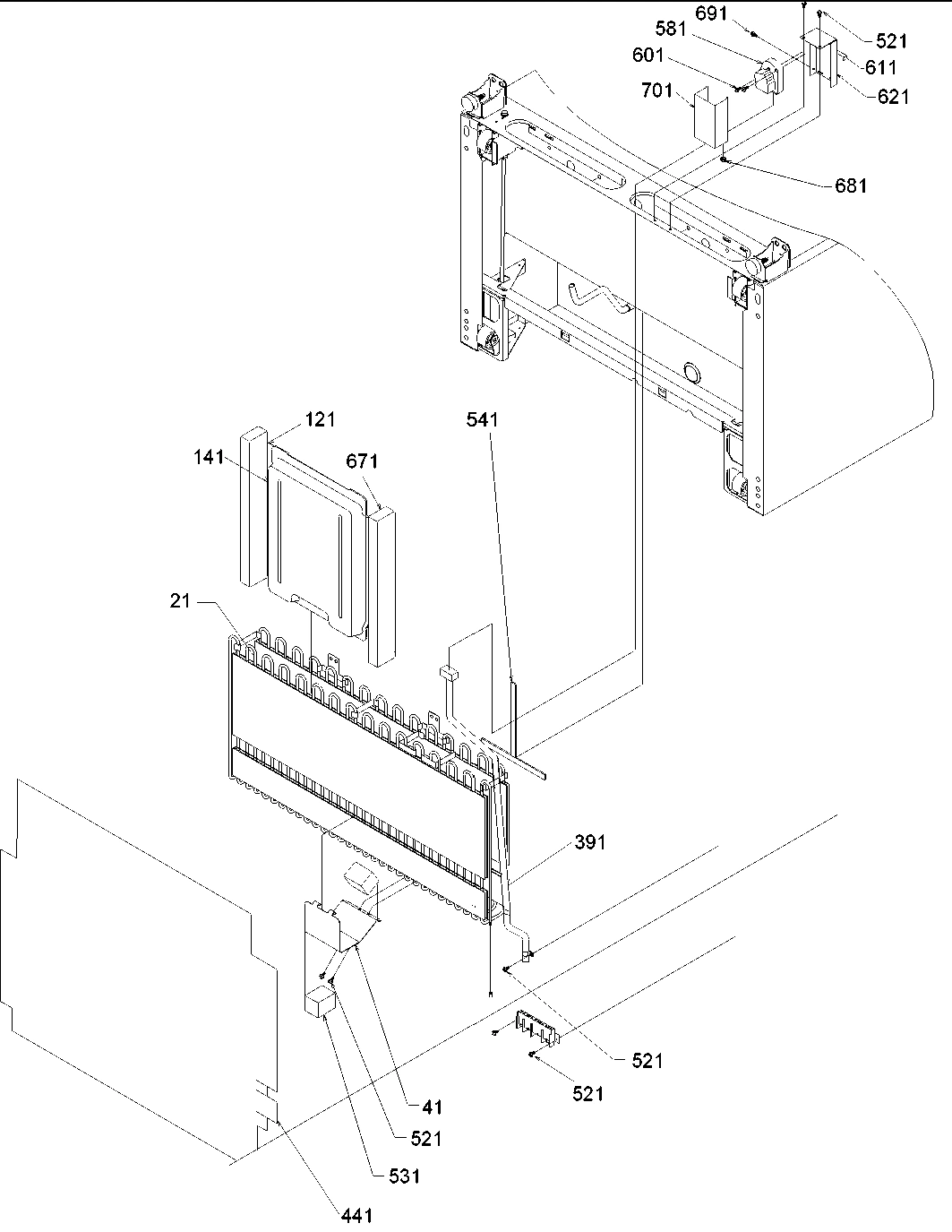 03 - Condenser Assy and Voltage Box