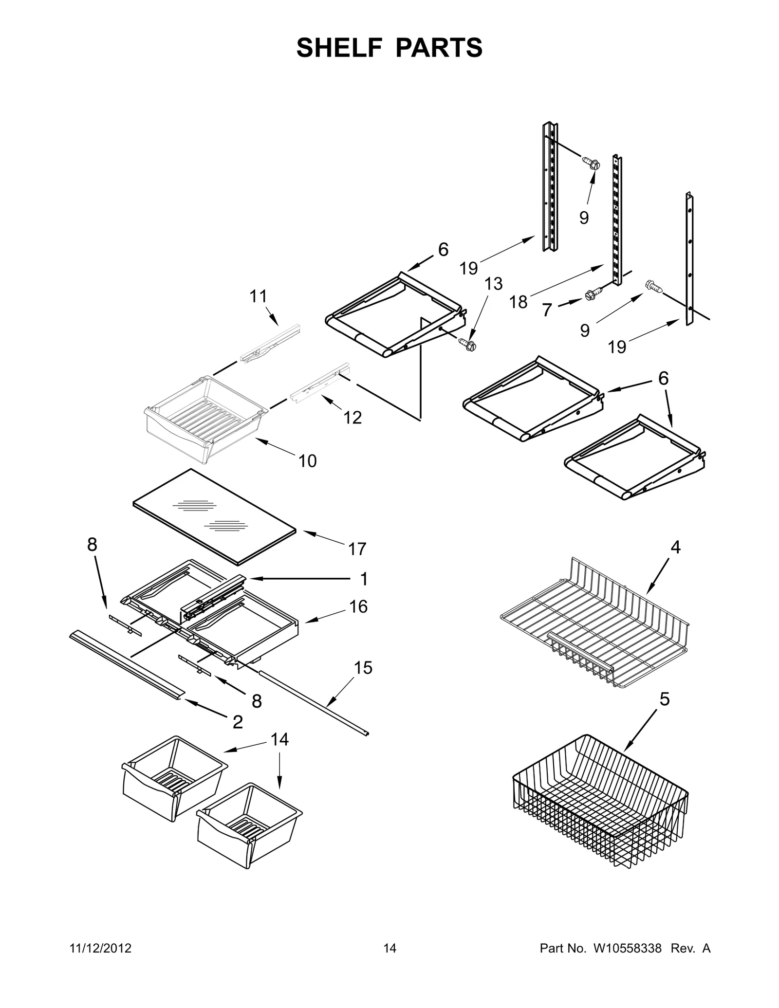 SHELF PARTS