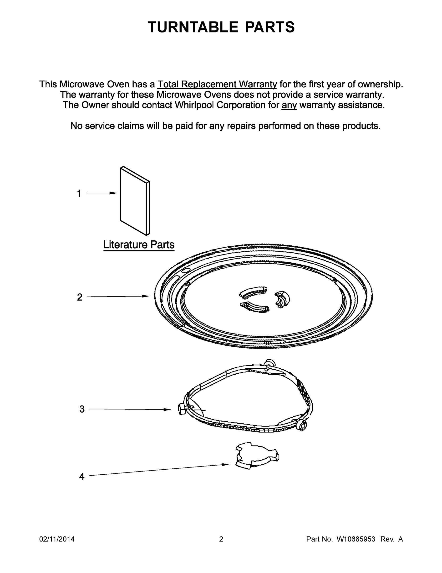 02 - TURNTABLE PARTS