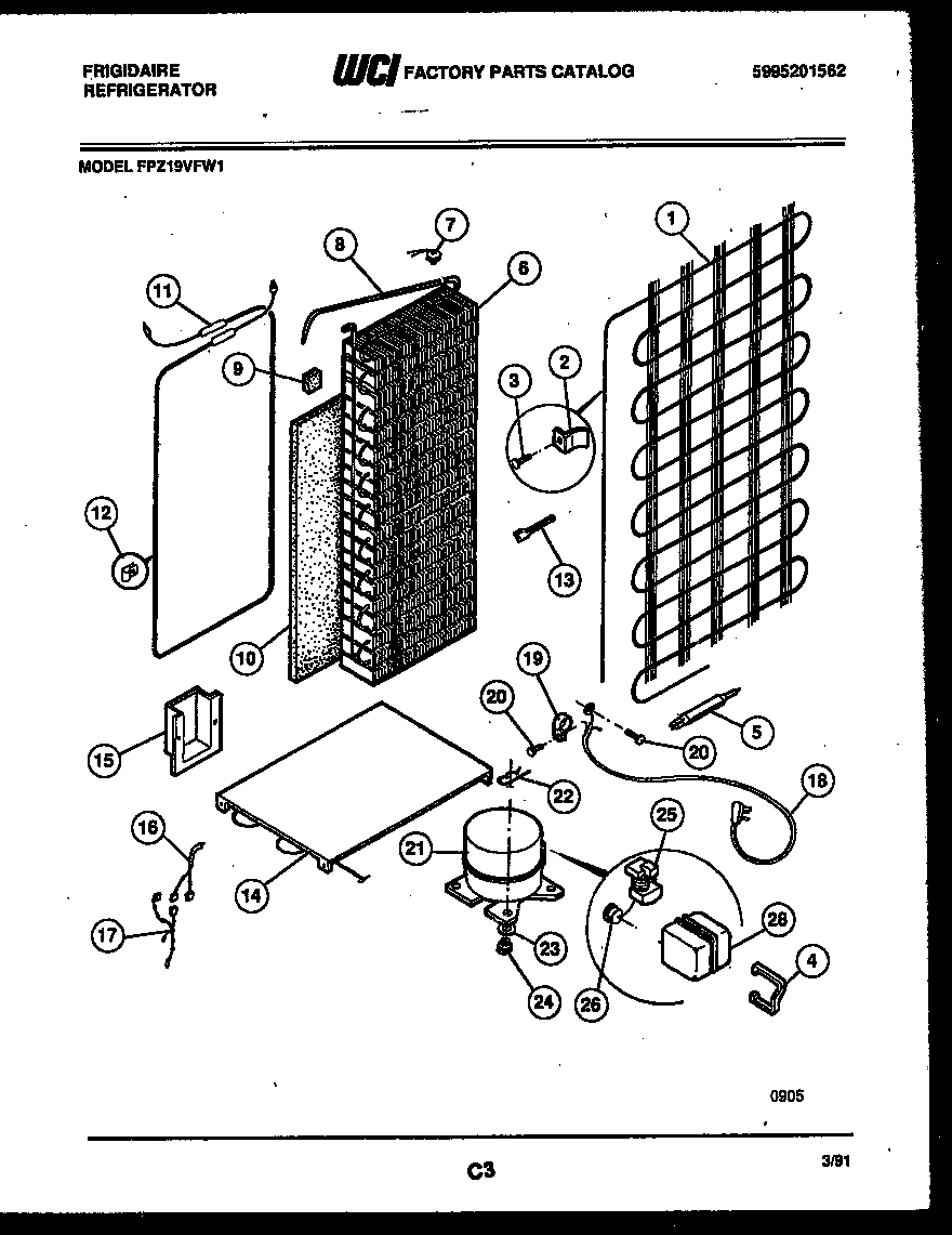 07 - SYSTEM AND AUTOMATIC DEFROST PARTS