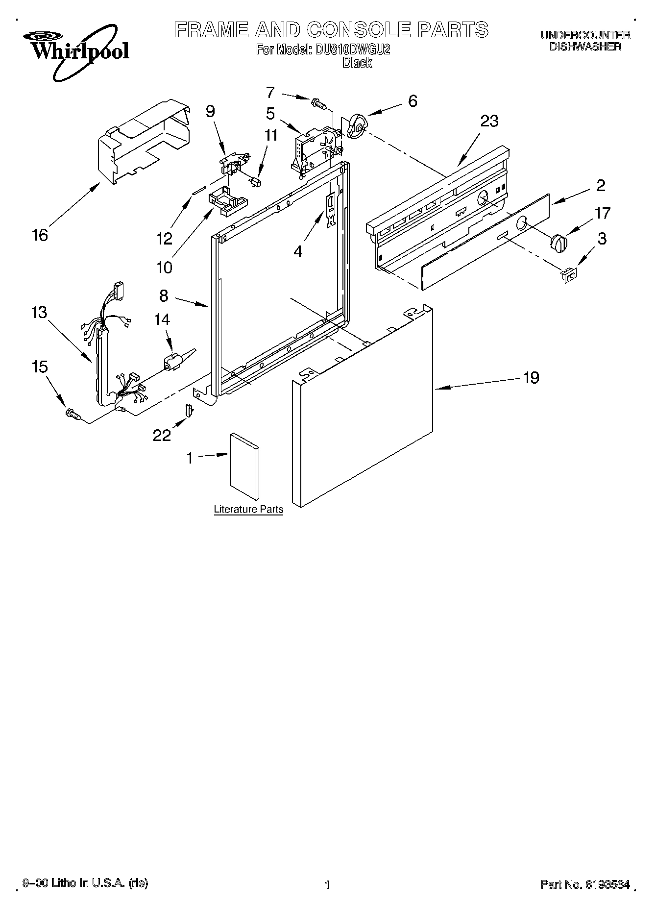 01 - FRAME & CONSOLE, LITERATURE