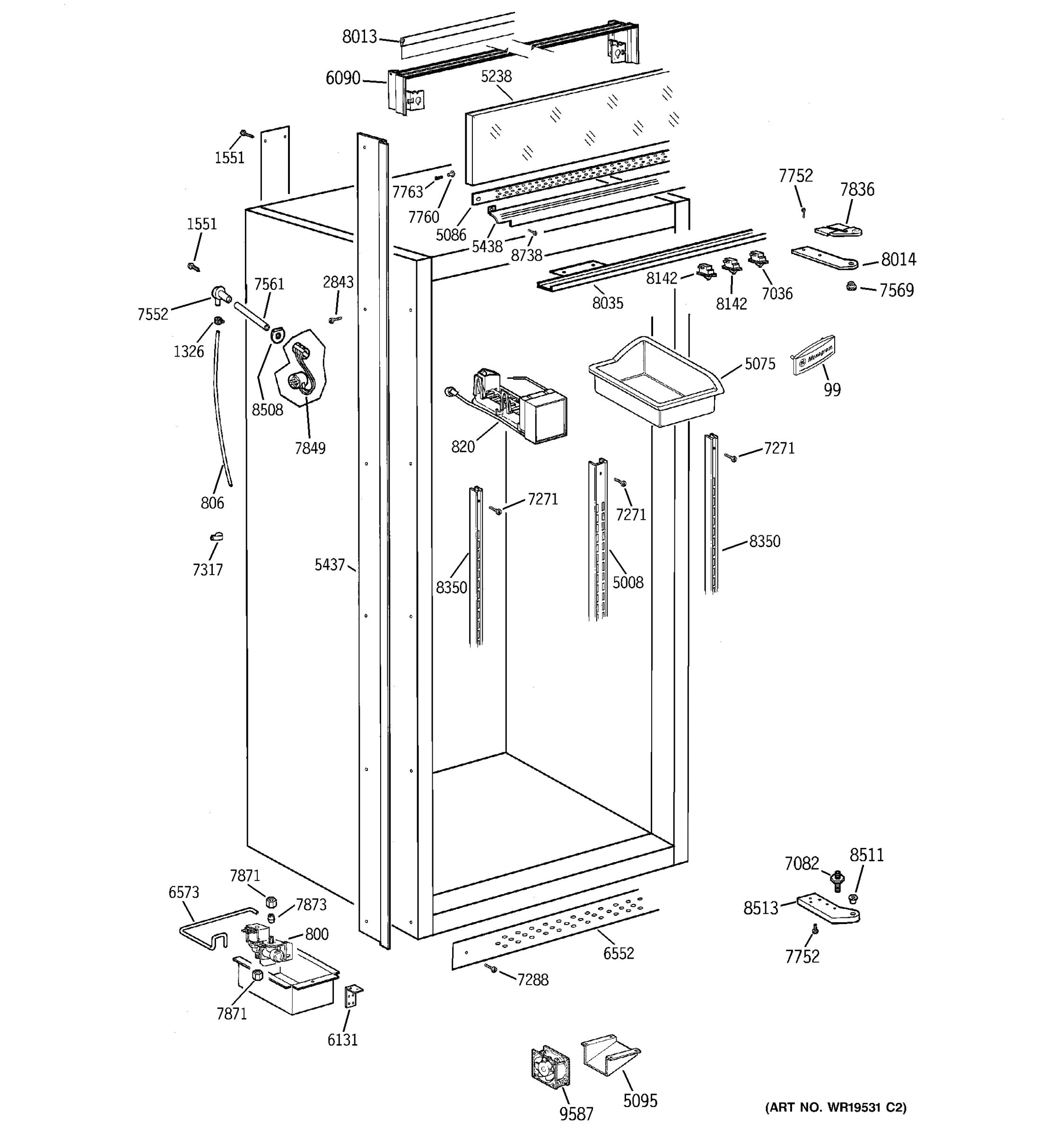 CABINET PARTS (1)