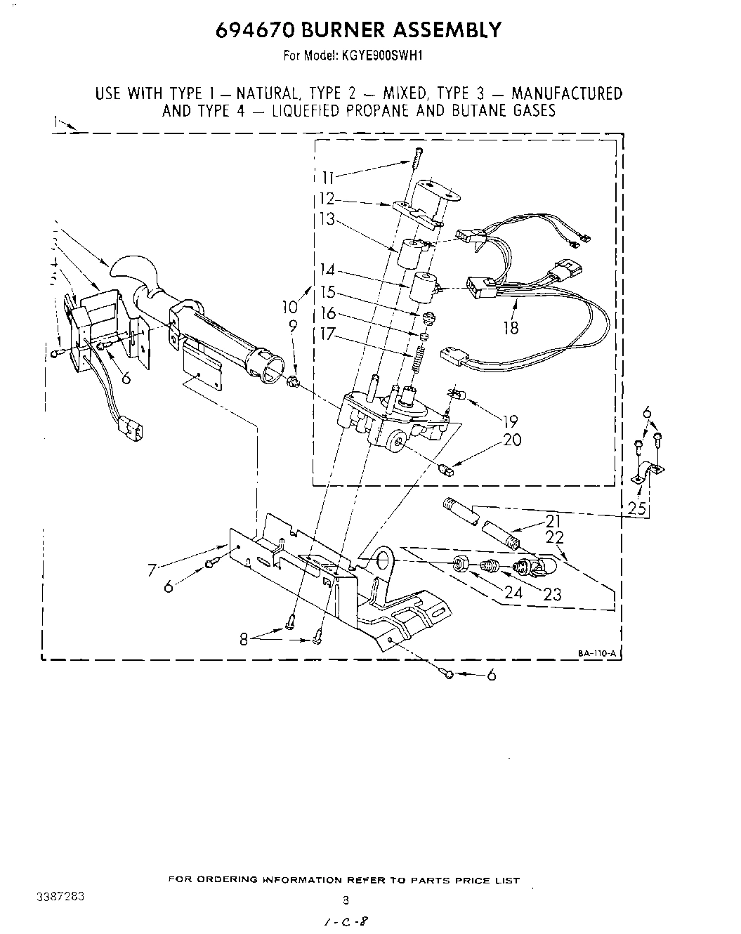 05 - 694670 BURNER