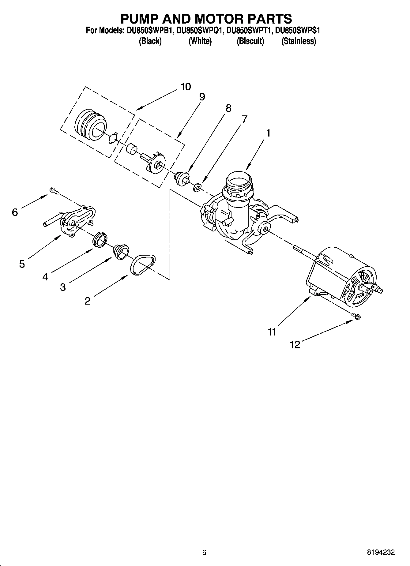 05 - PUMP AND MOTOR PARTS