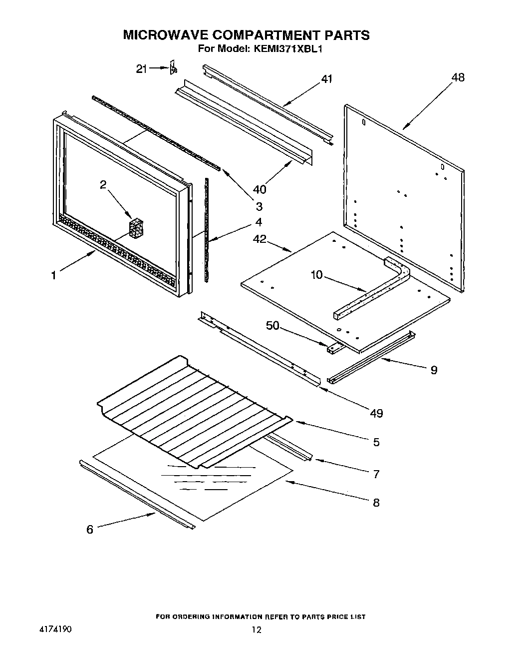 09 - MICROWAVE COMPARTMENT