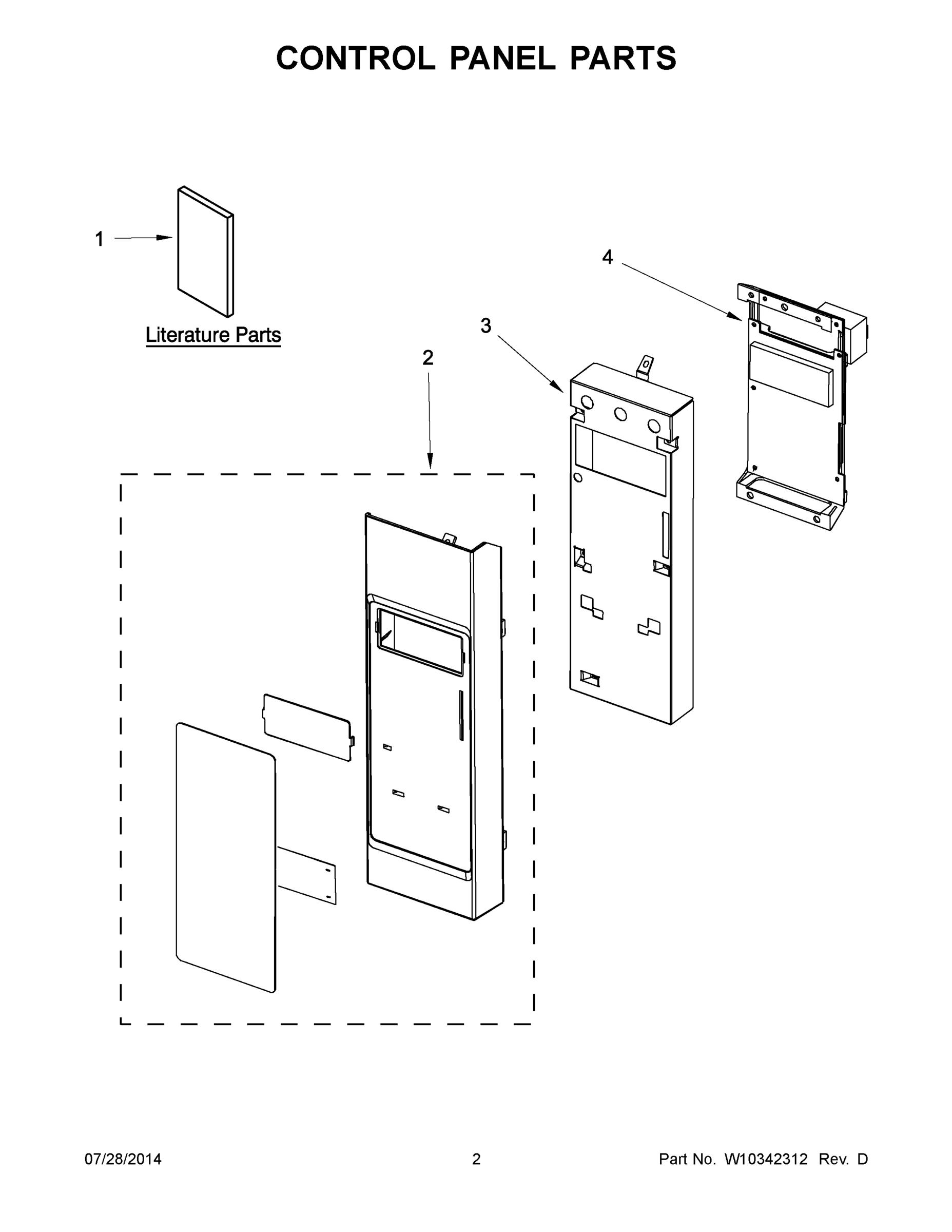 02 - CONTROL PANEL PARTS