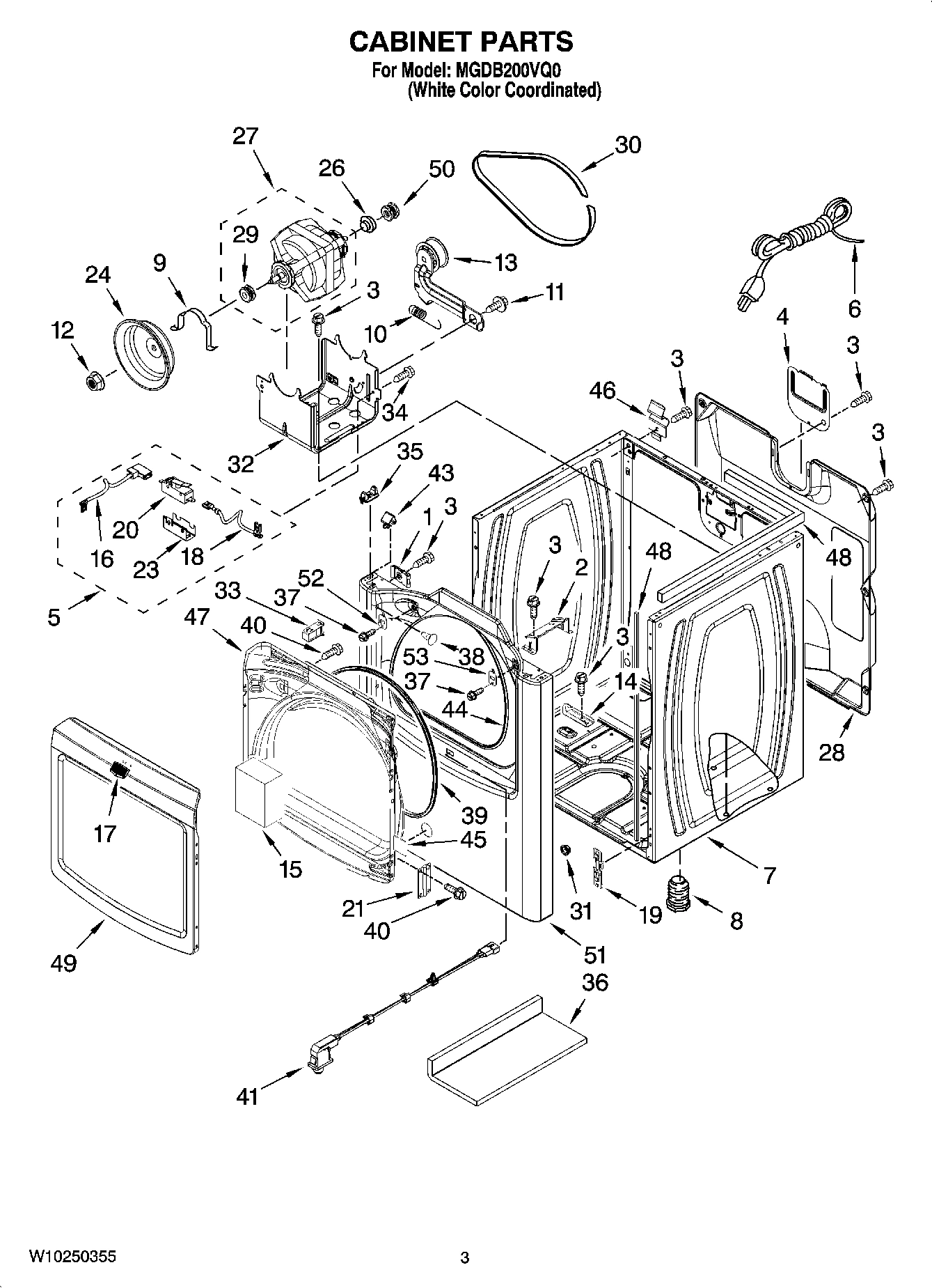 02 - CABINET PARTS