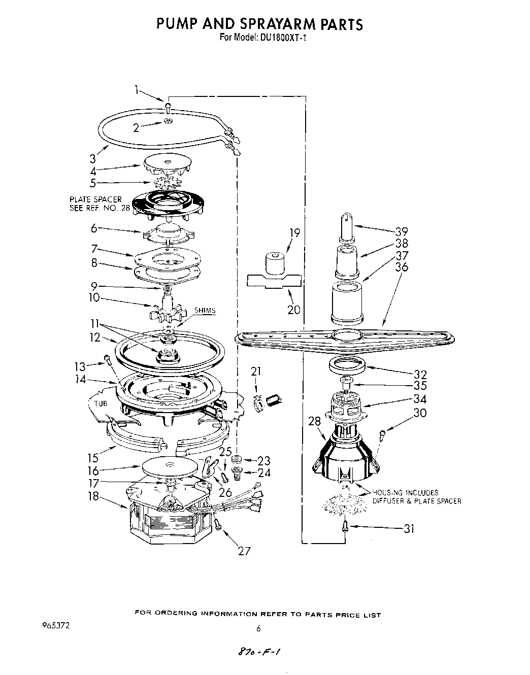 05 - PUMP AND SPRAY ARM
