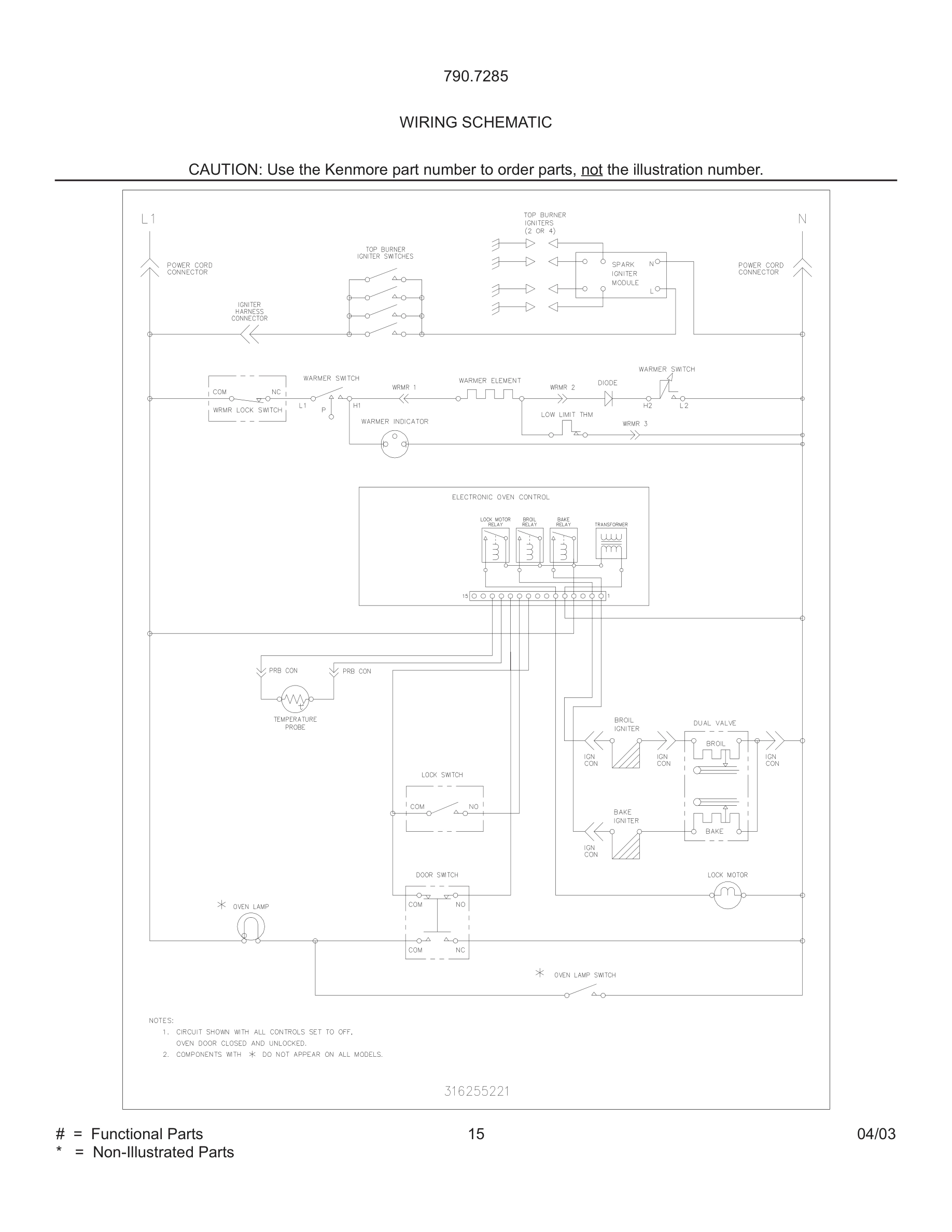 15 - WIRING SCHEMATIC