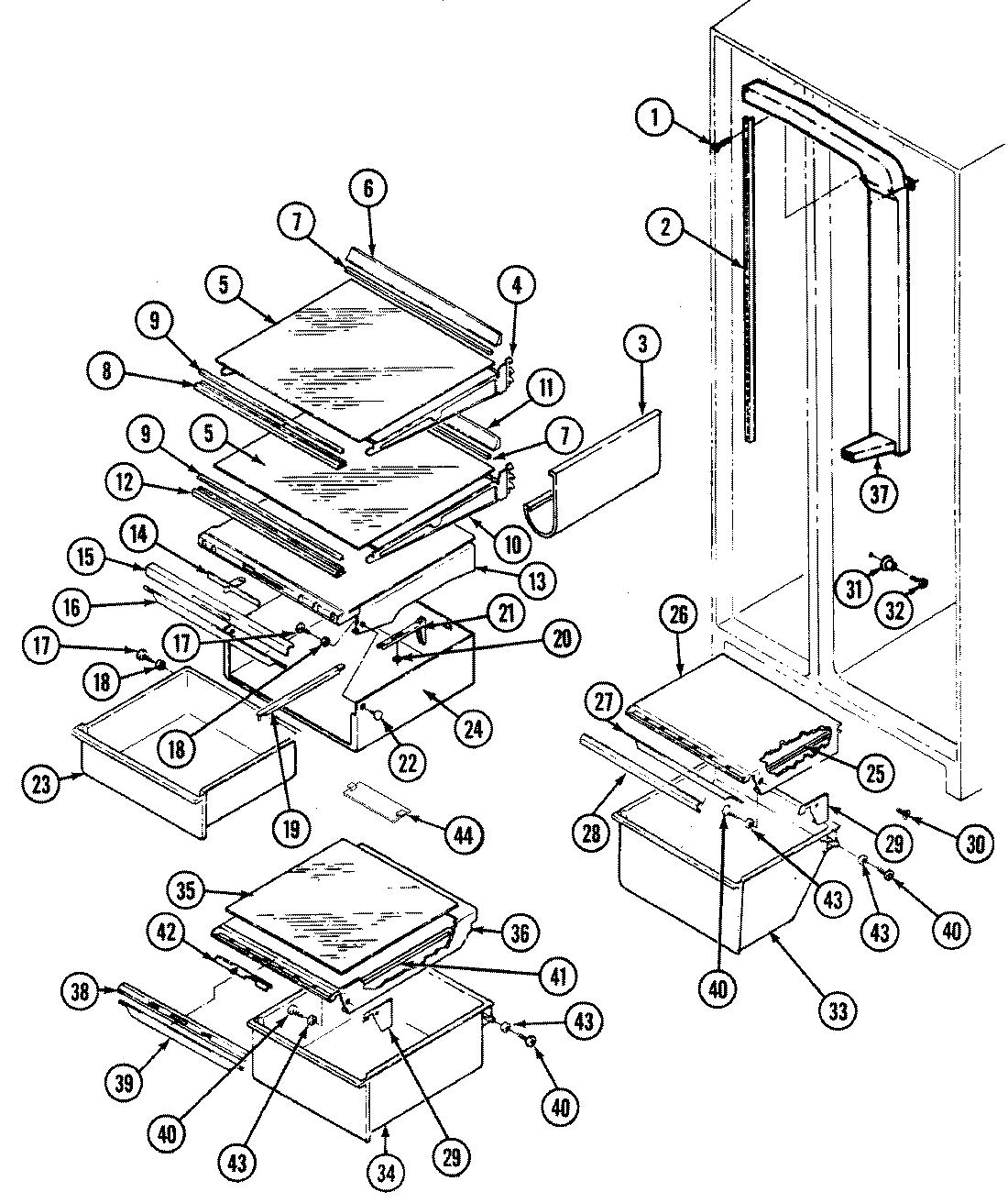 10 - SHELVES & ACCESSORIES