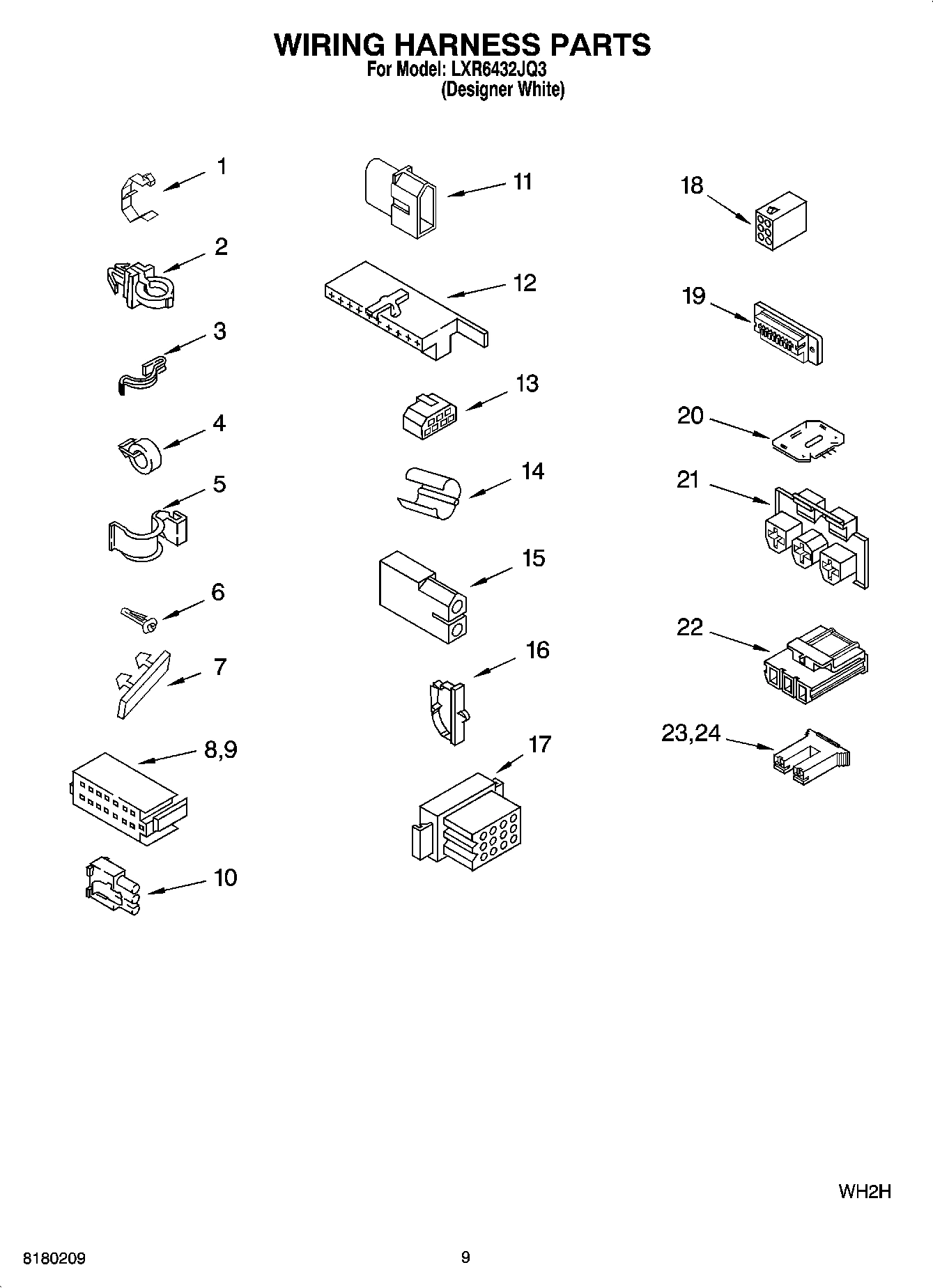 06 - WIRING HARNESS PARTS