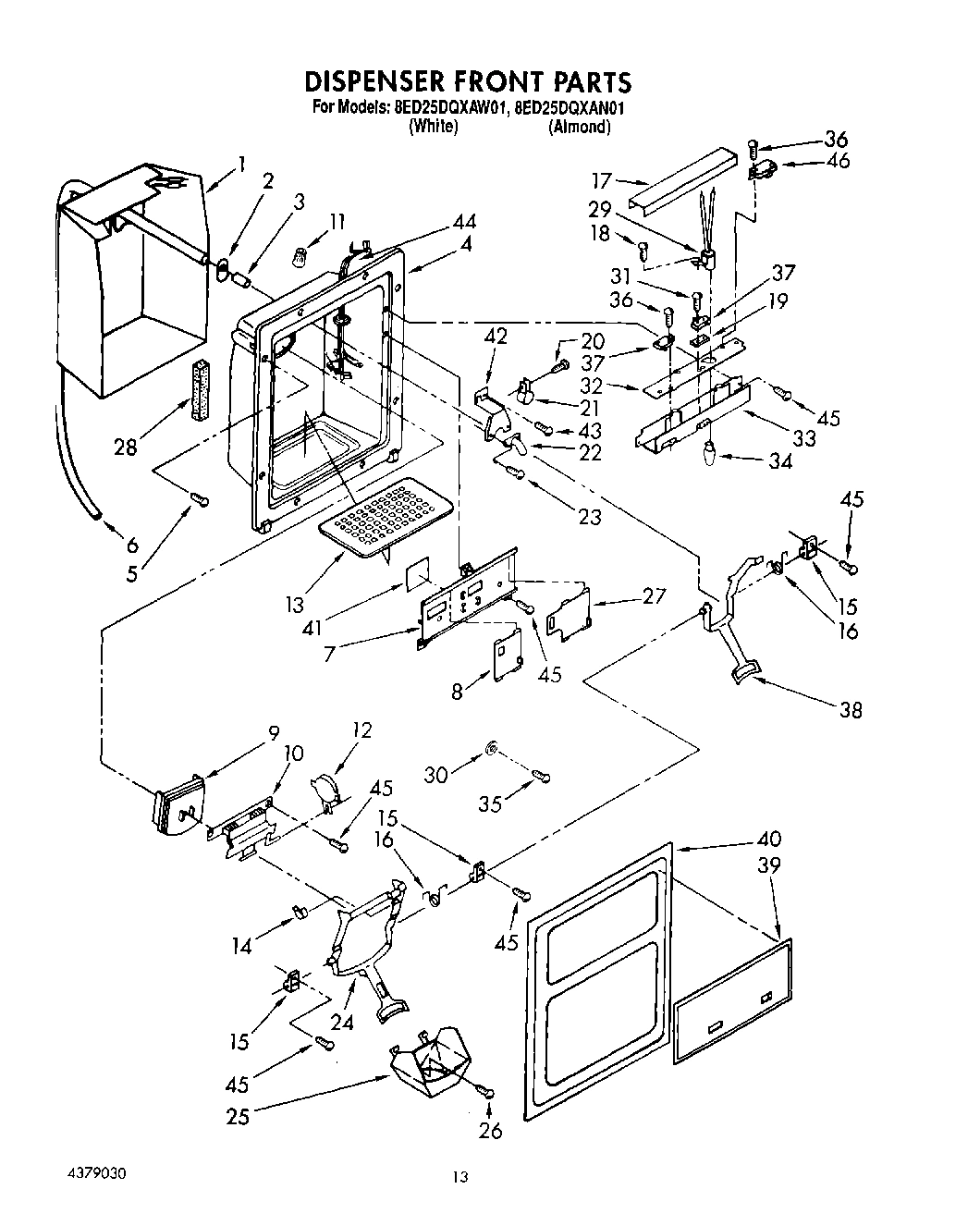 08 - DISPENSER FRONT