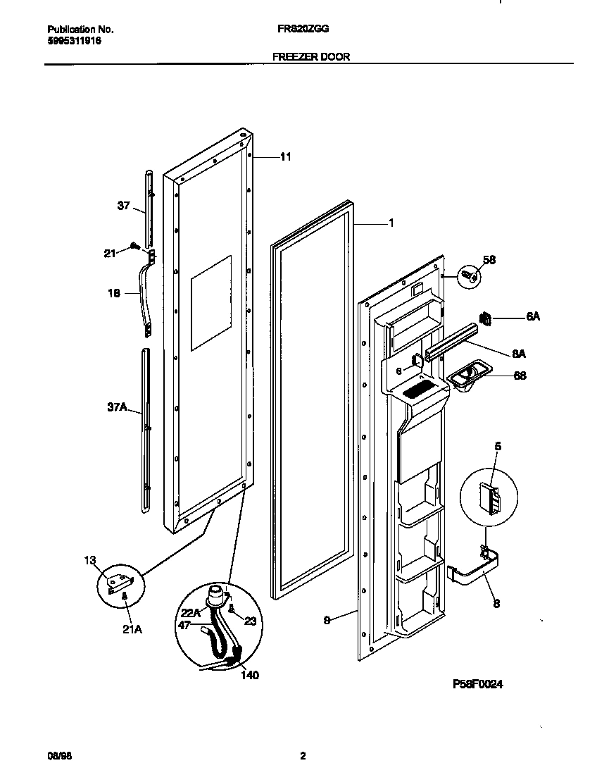 02 - FREEZER DOOR