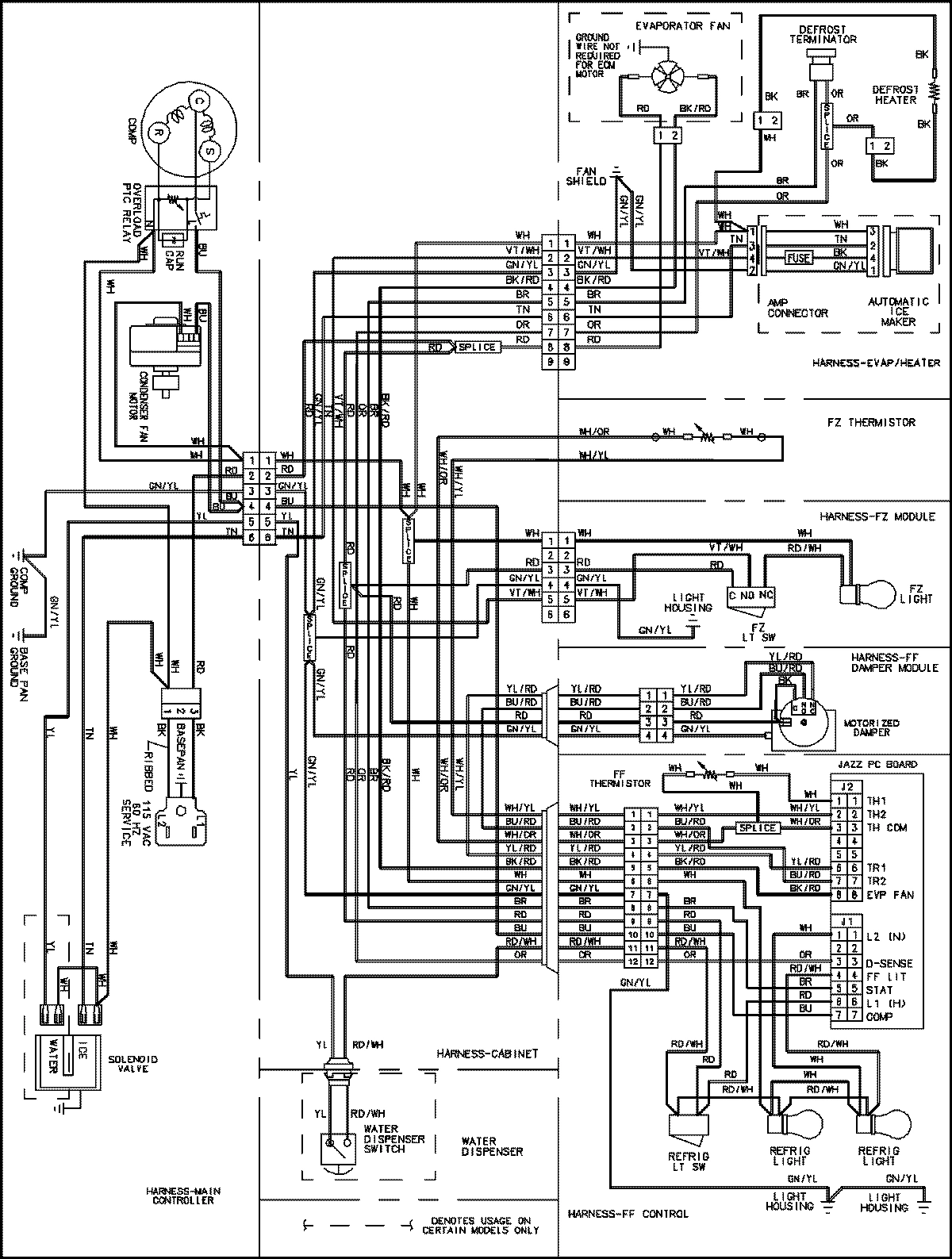 11 - WIRING INFORMATION (SERIES 11 SHOWN)