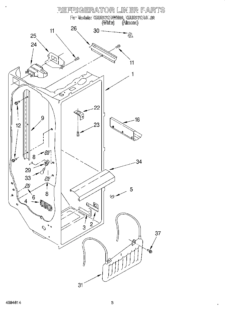 02 - REFRIGERATOR LINER