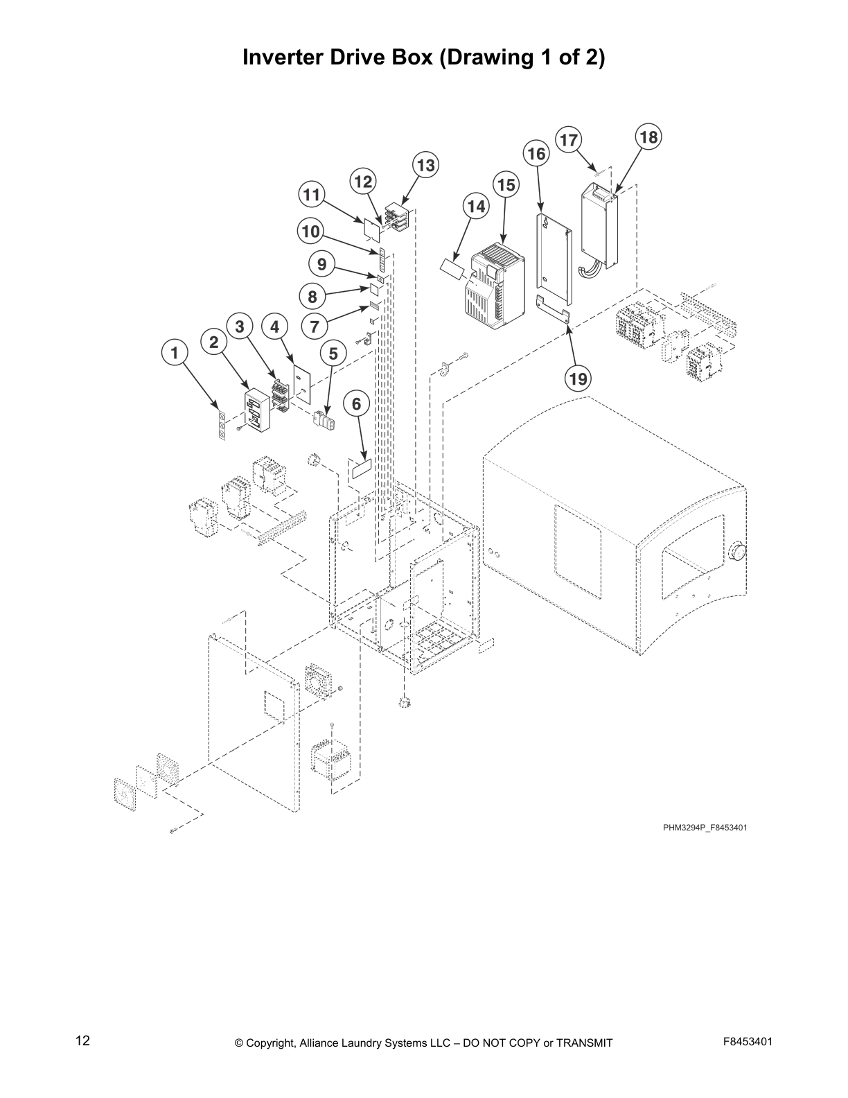 Inverter Drive Box (Drawing 1 of 2)