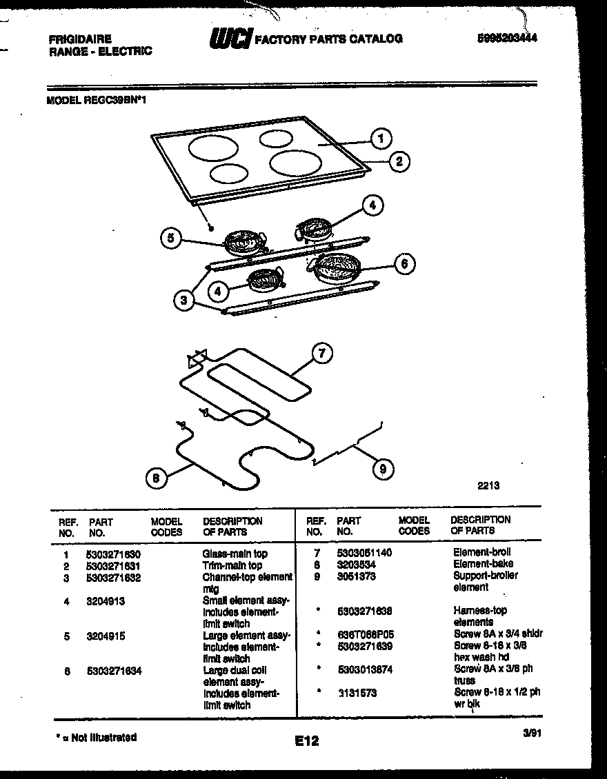 06 - COOKTOP AND BROILER PARTS