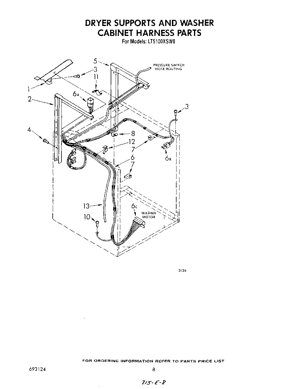 06 - DRYER SUPPORTS AND WASHER CABINET H