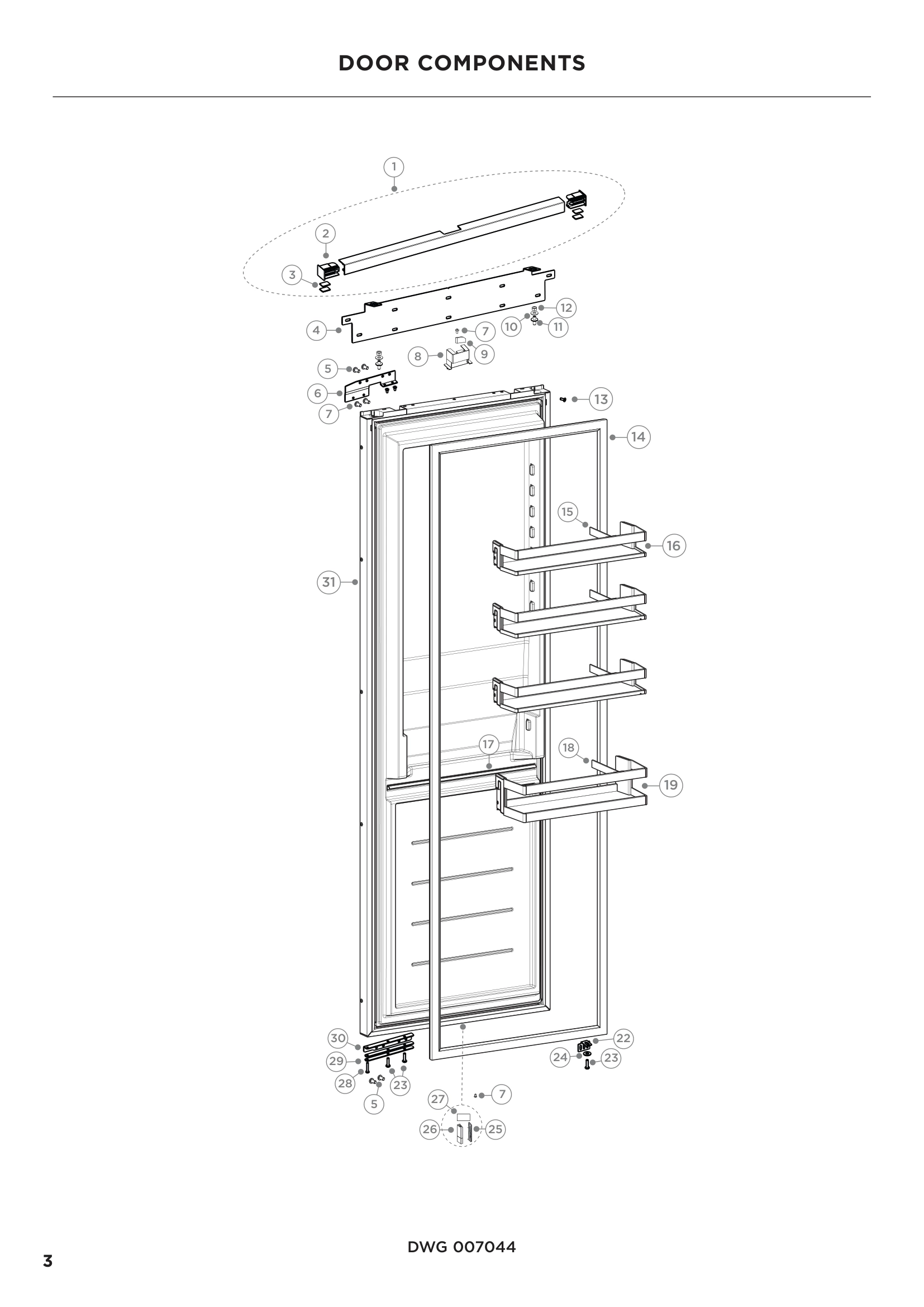 DOOR COMPONENTS