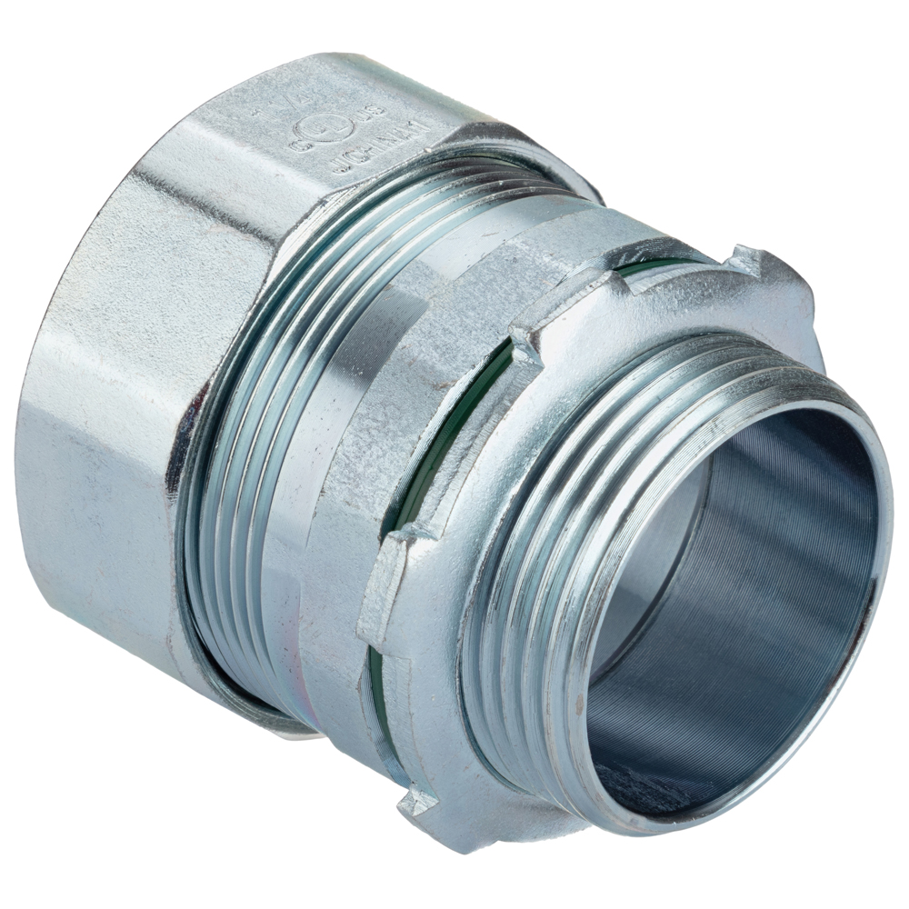 BRI 3003-RT 1-1/4" STEEL RIGID RAINTIGHT COMPRESSION CONNECTOR (USA)