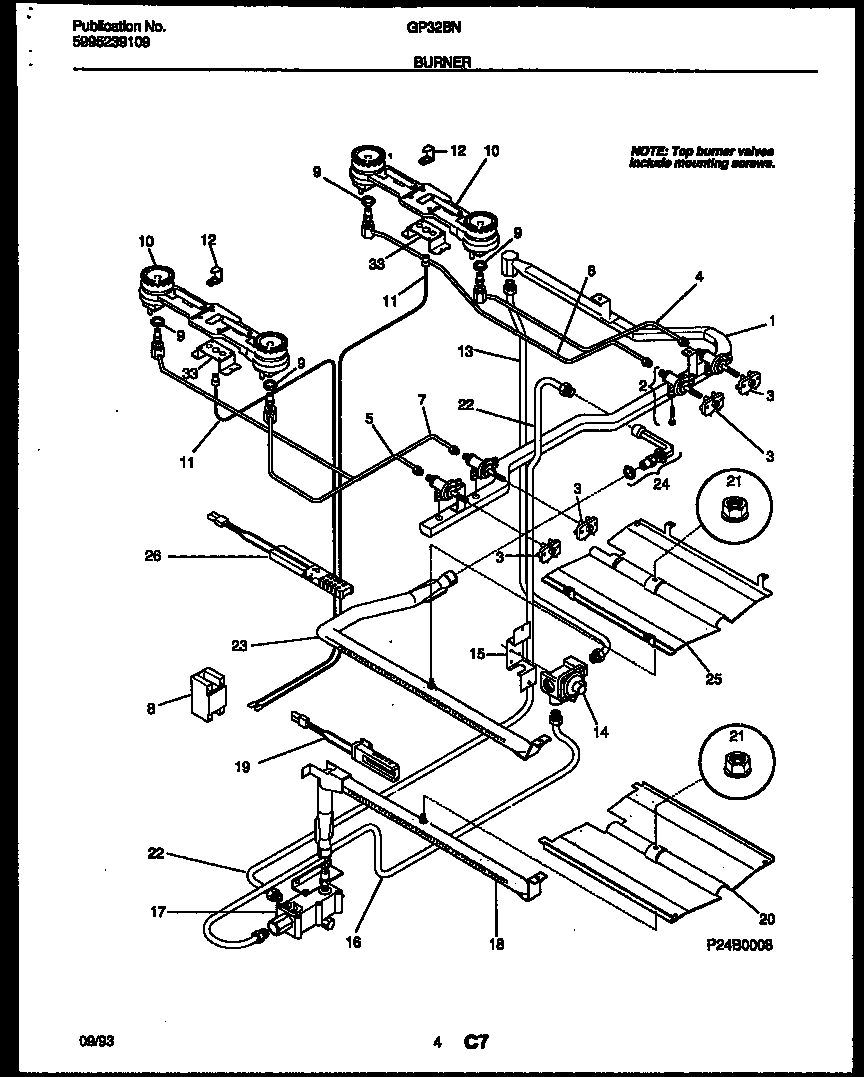 03 - BURNER, MANIFOLD AND GAS CONTROL