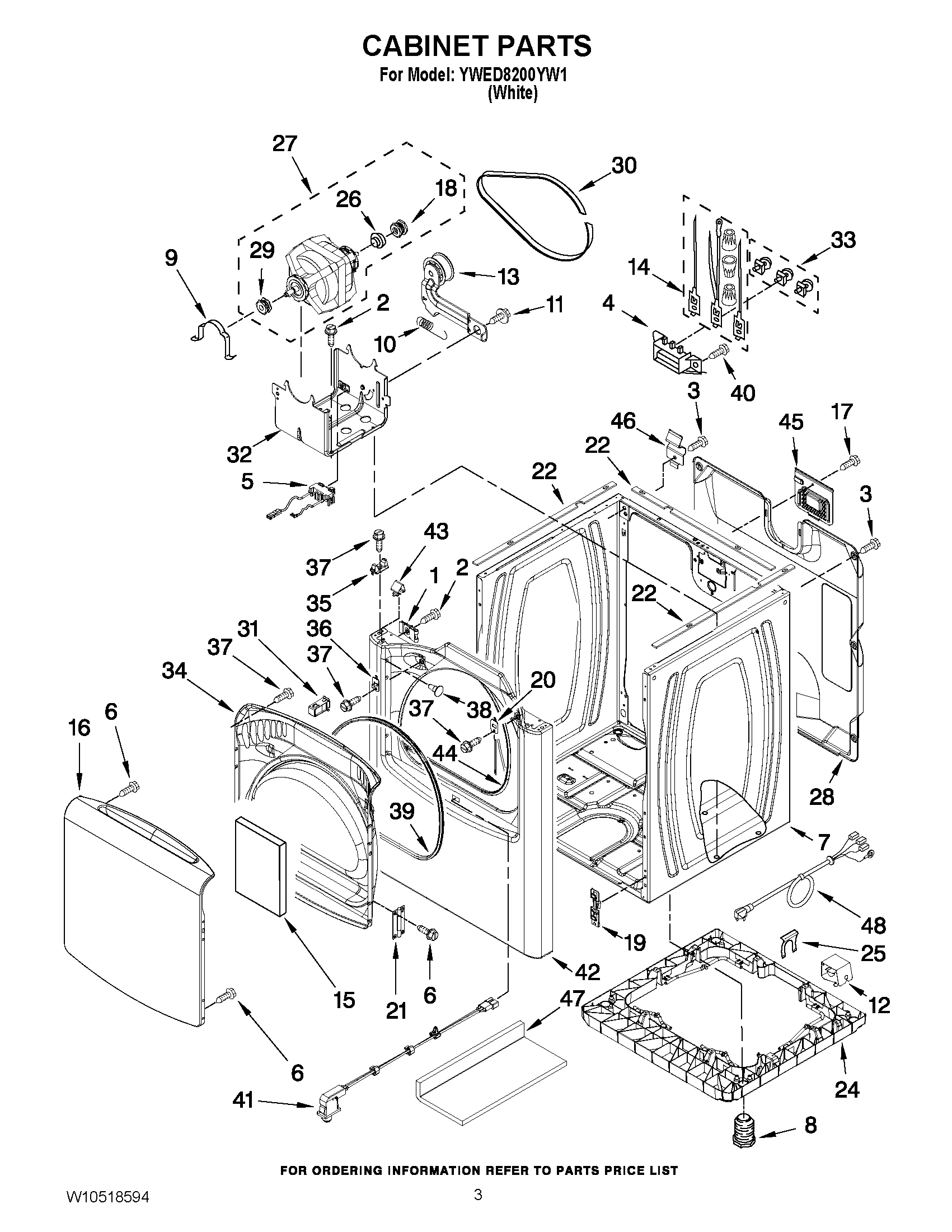 02 - CABINET PARTS