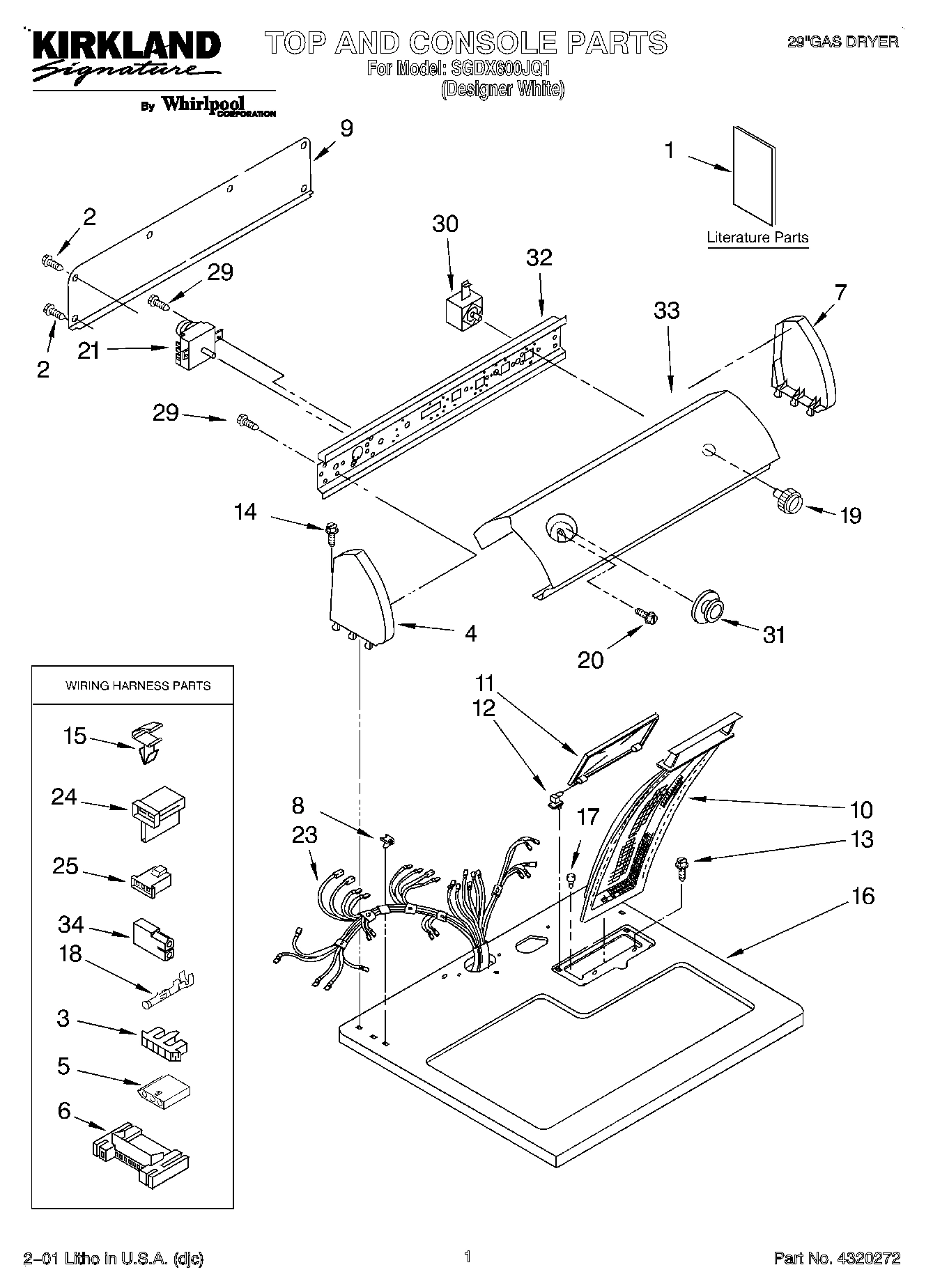 01 - TOP AND CONSOLE, LITERATURE