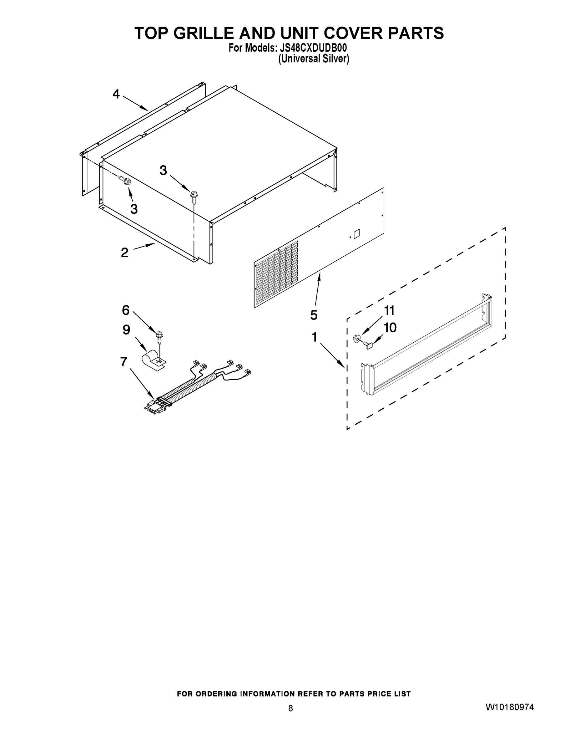 06 - TOP GRILLE AND UNIT COVER PARTS