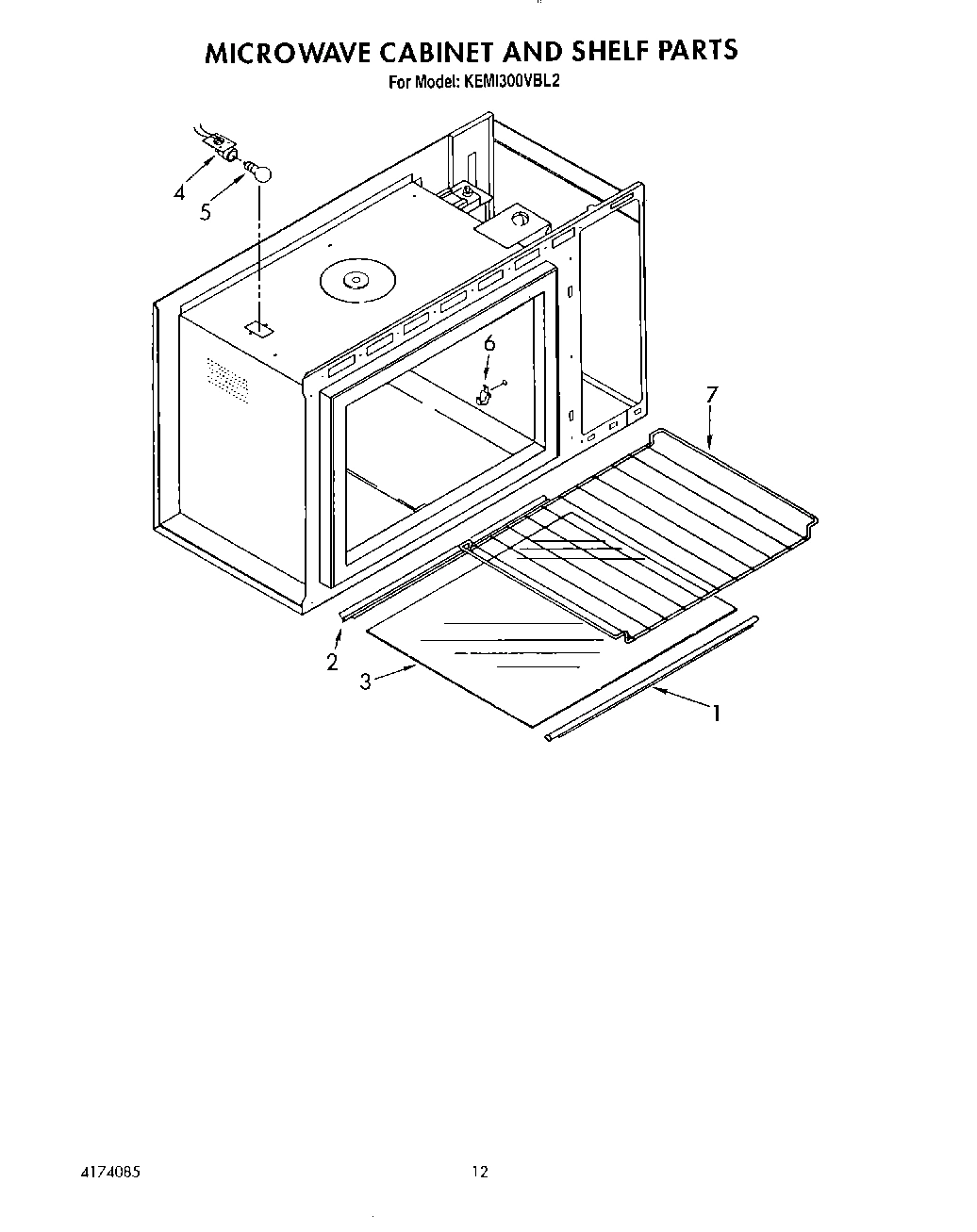 07 - MICROWAVE CABINET AND SHELF