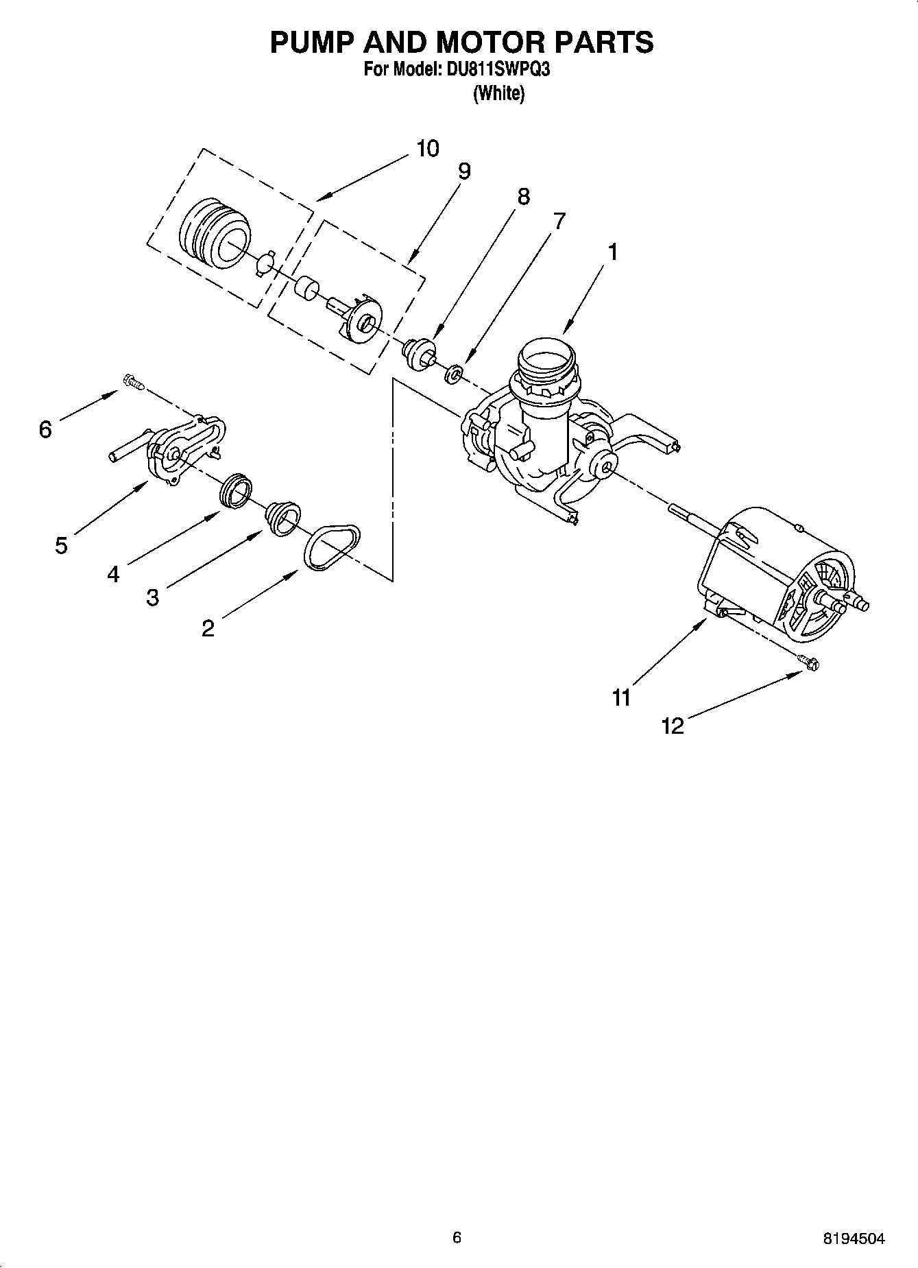 05 - PUMP AND MOTOR PARTS