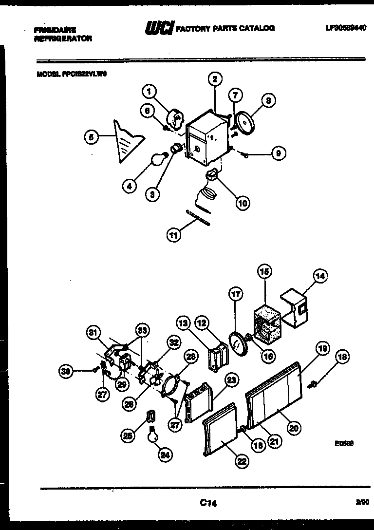 06 - REFRIGERATOR CONTROL ASSEMBLY, DAMP