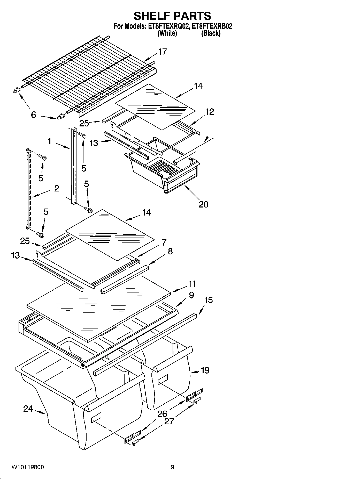 05 - SHELF PARTS, OPTIONAL PARTS