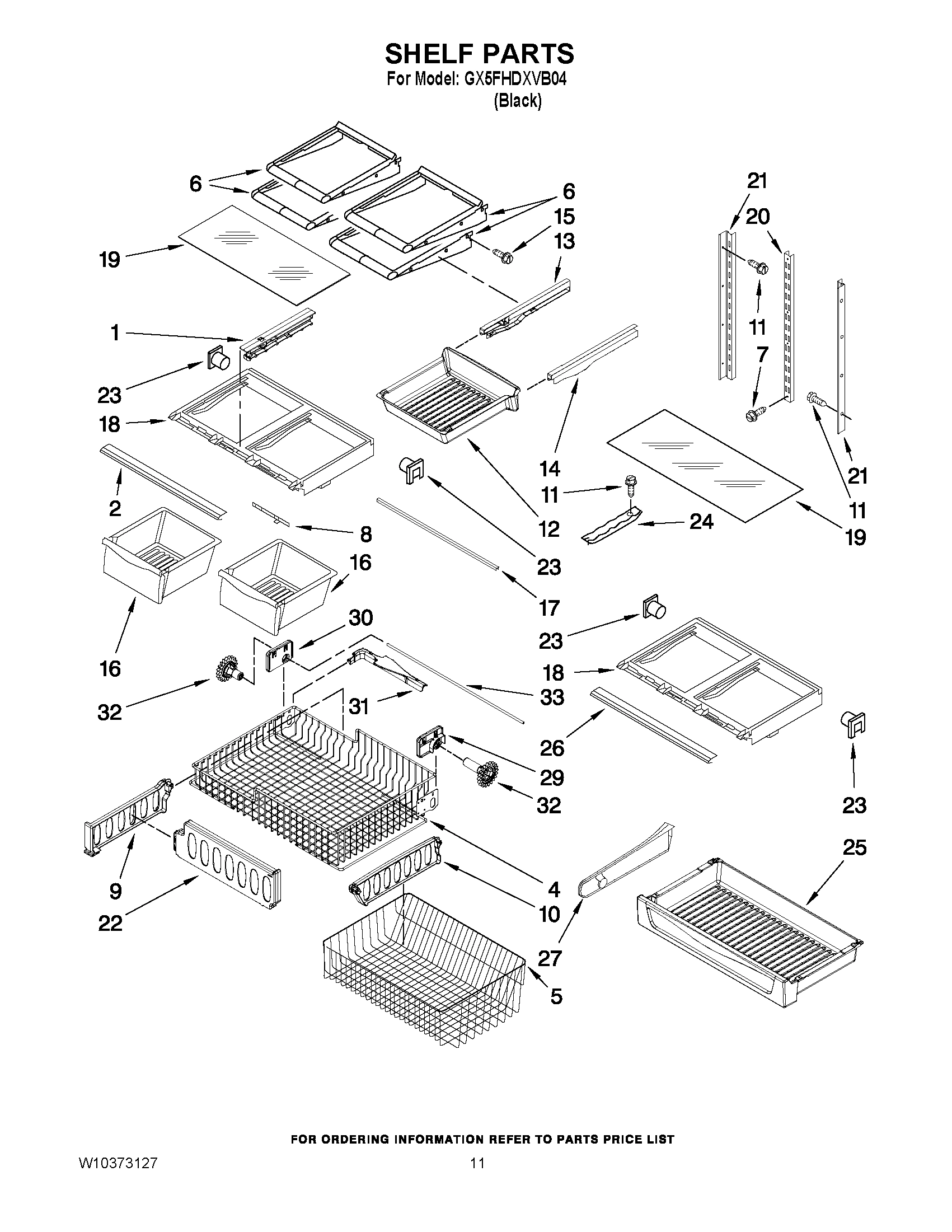 07 - SHELF PARTS
