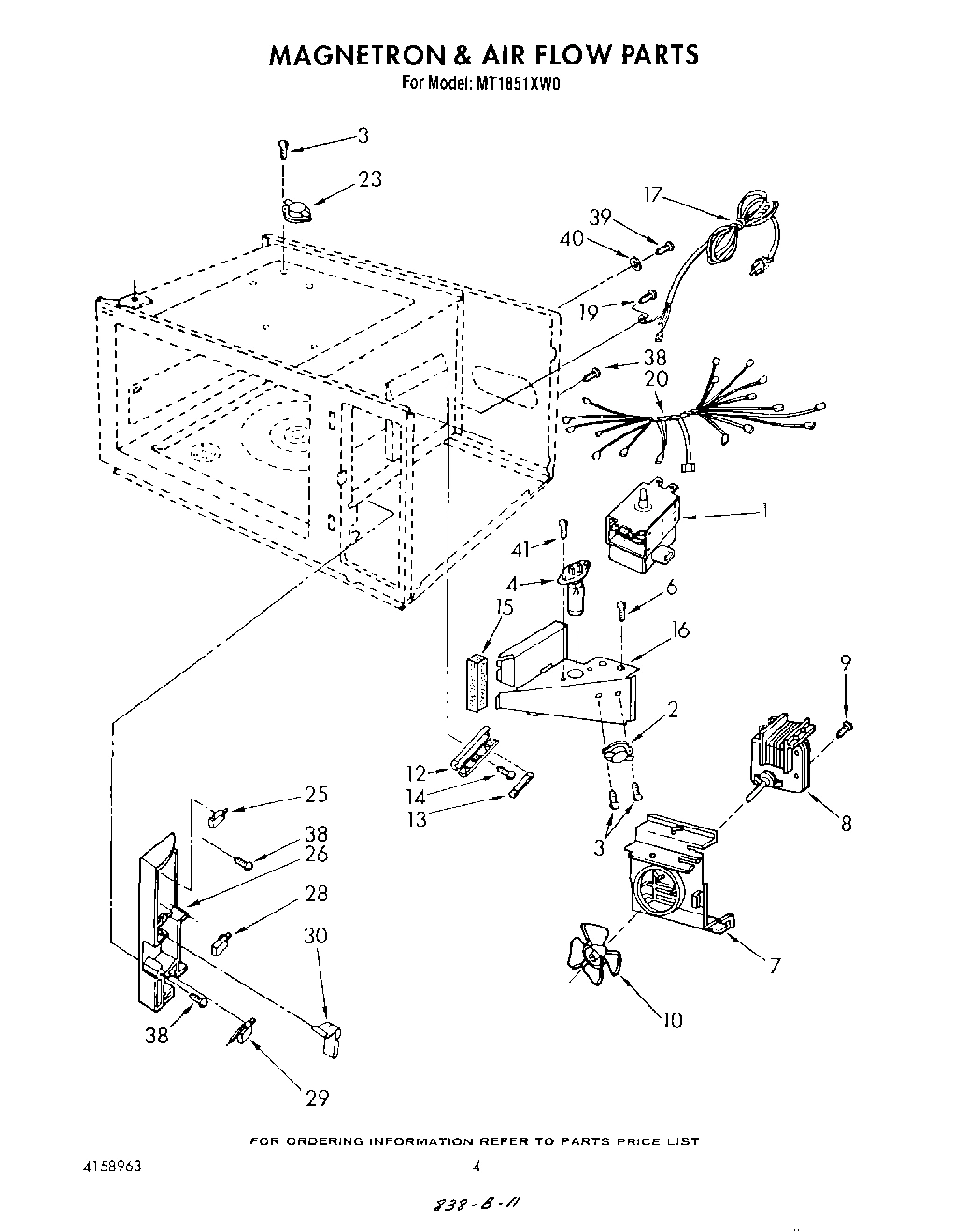 04 - MAGNETRON AND AIR FLOW , LIT/OPTIONAL