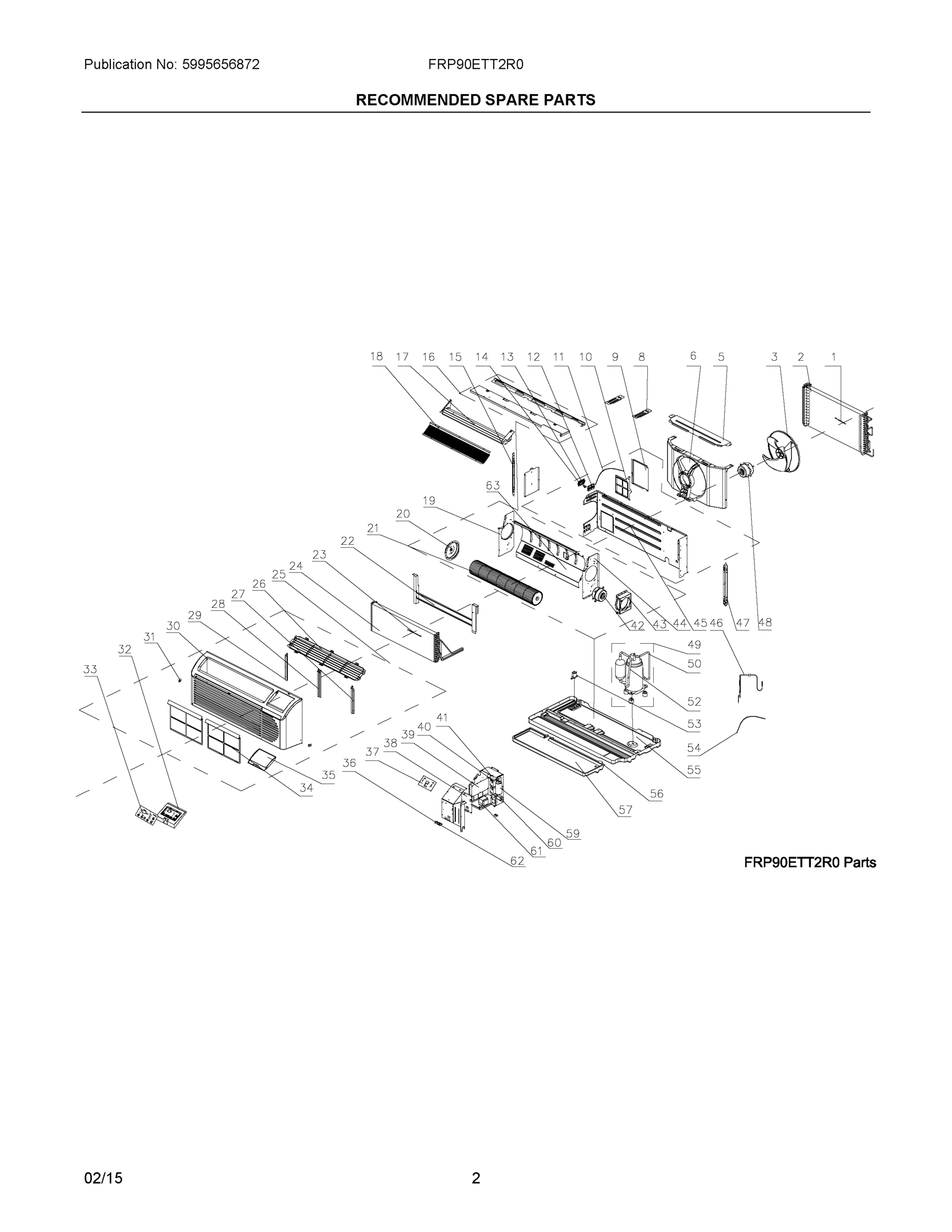 02 - RECOMMENDED SPARE PARTS