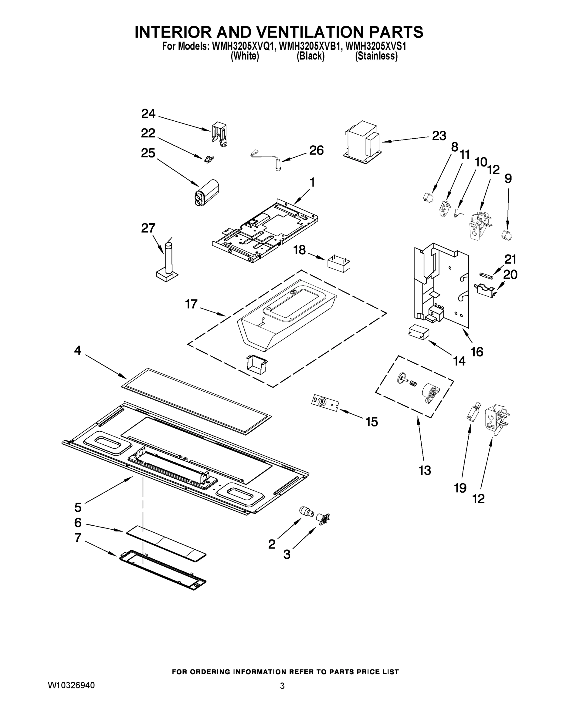 03 - INTERIOR AND VENTILATION PARTS