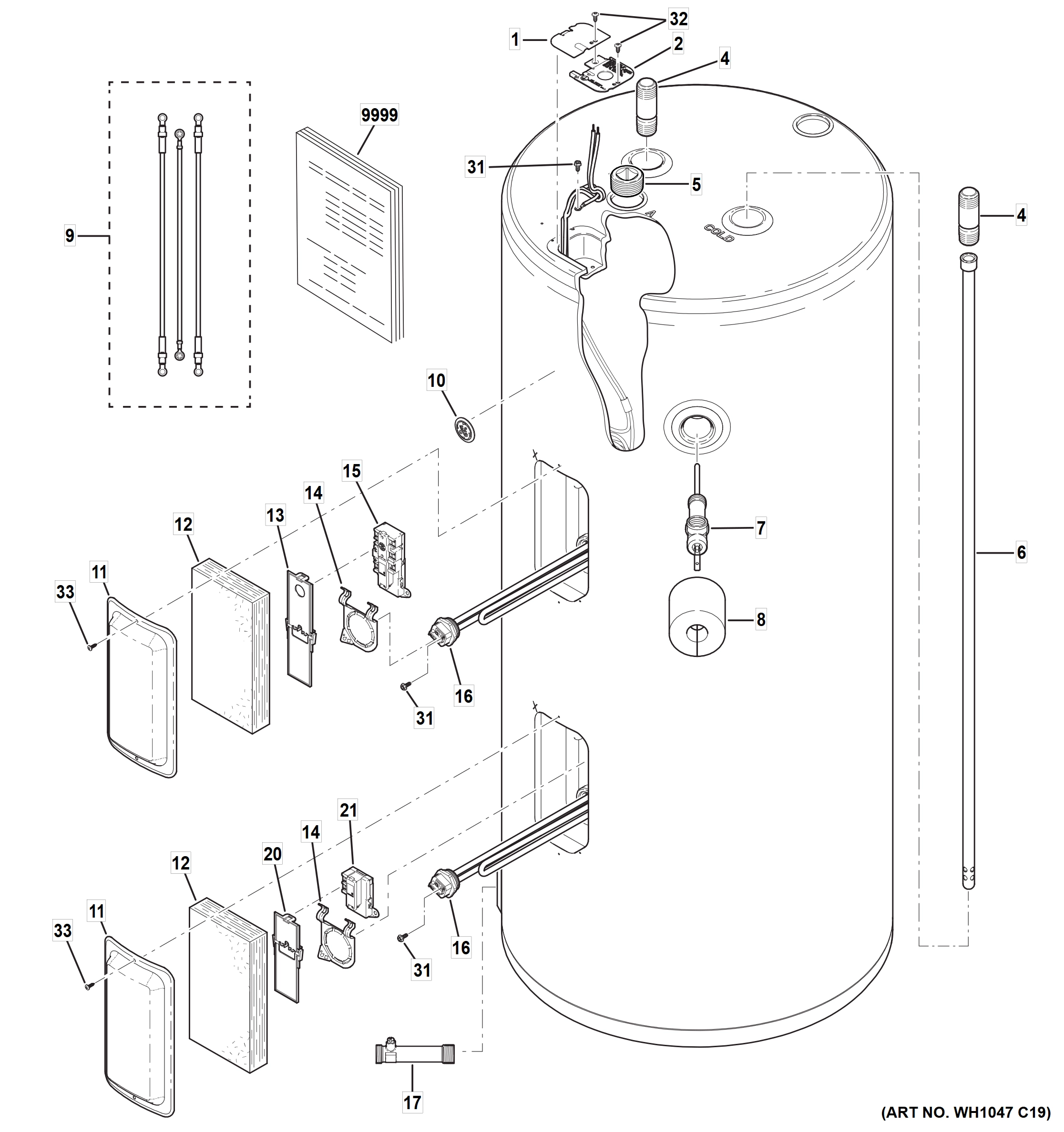 WATER HEATER ASSEMBLY