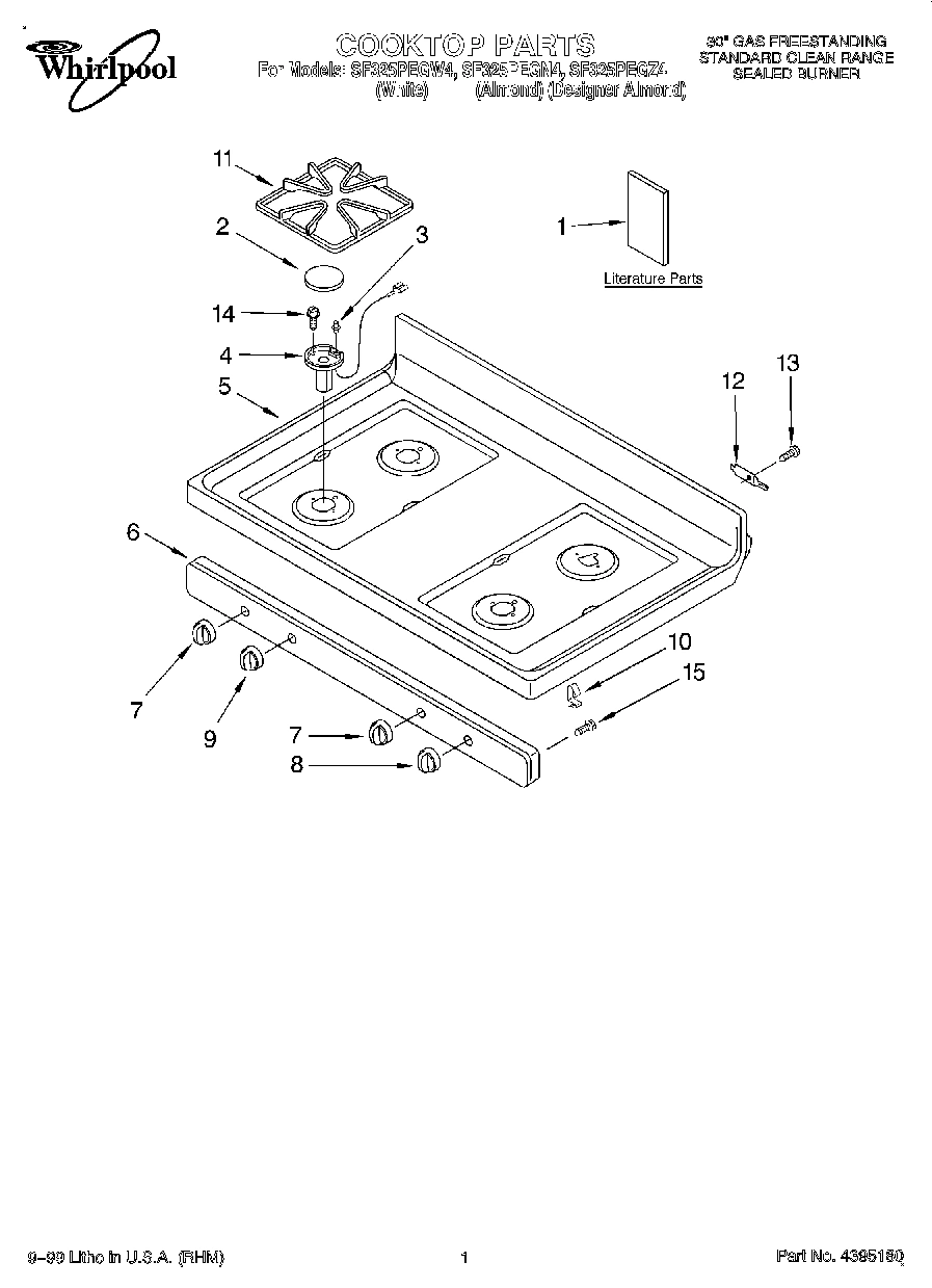 01 - COOKTOP, LITERATURE