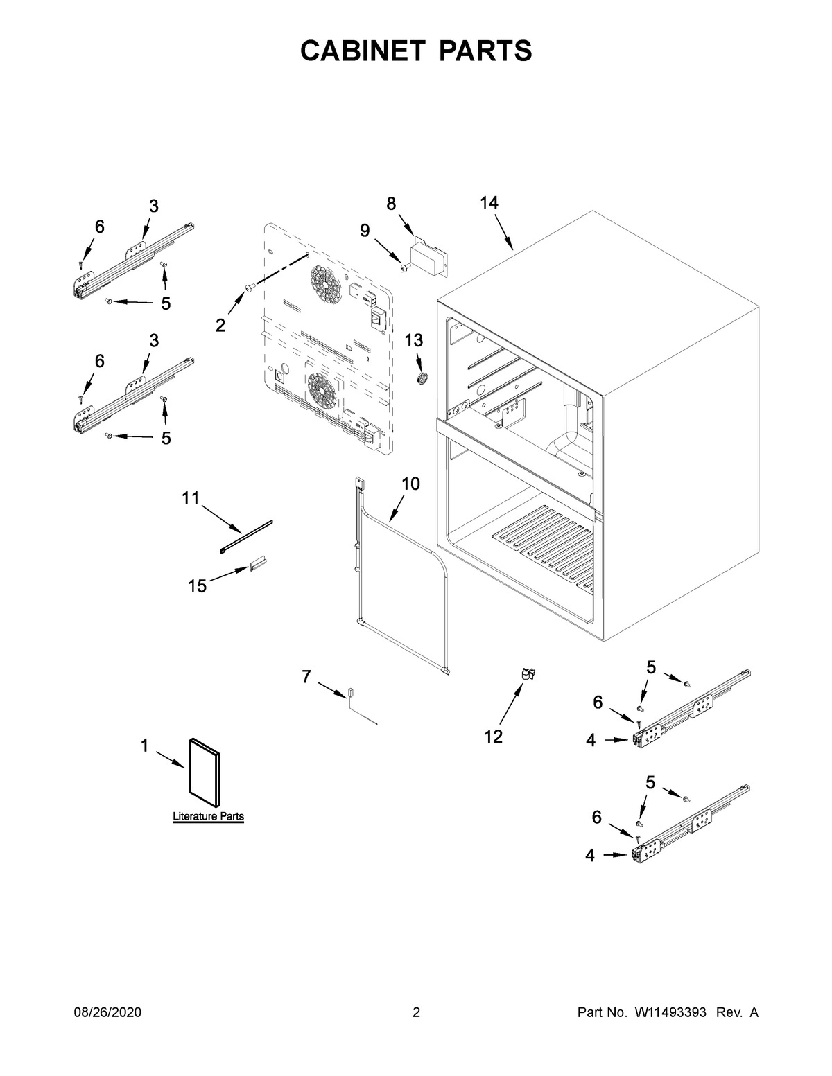 02 - CABINET PARTS